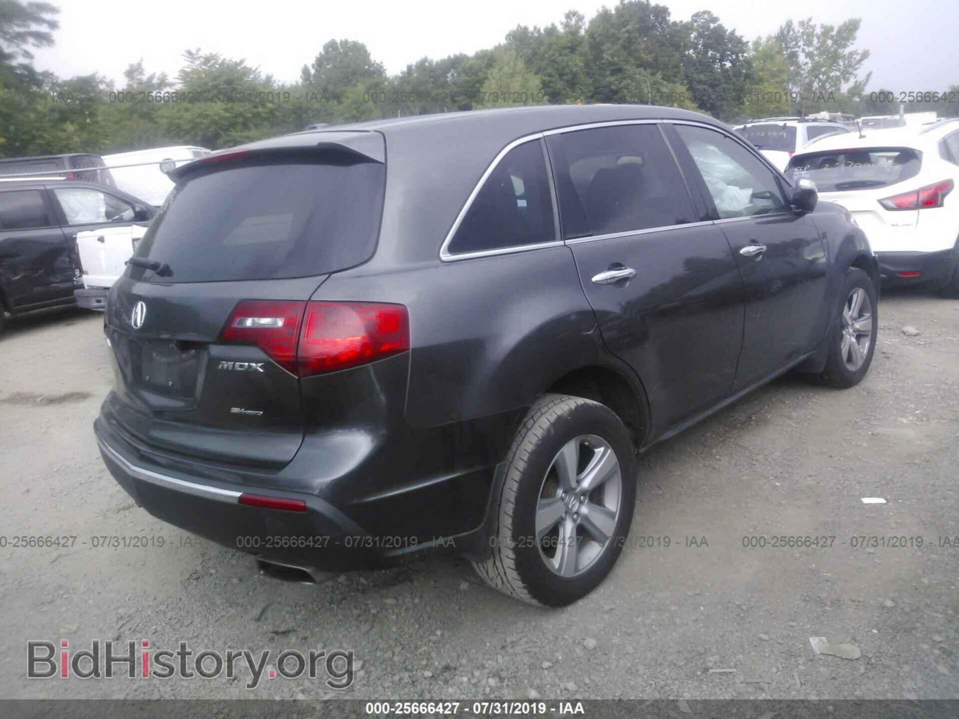 2012 ACURA MDX - VIN: 2HNYD2H30CH516645 - Фото 4