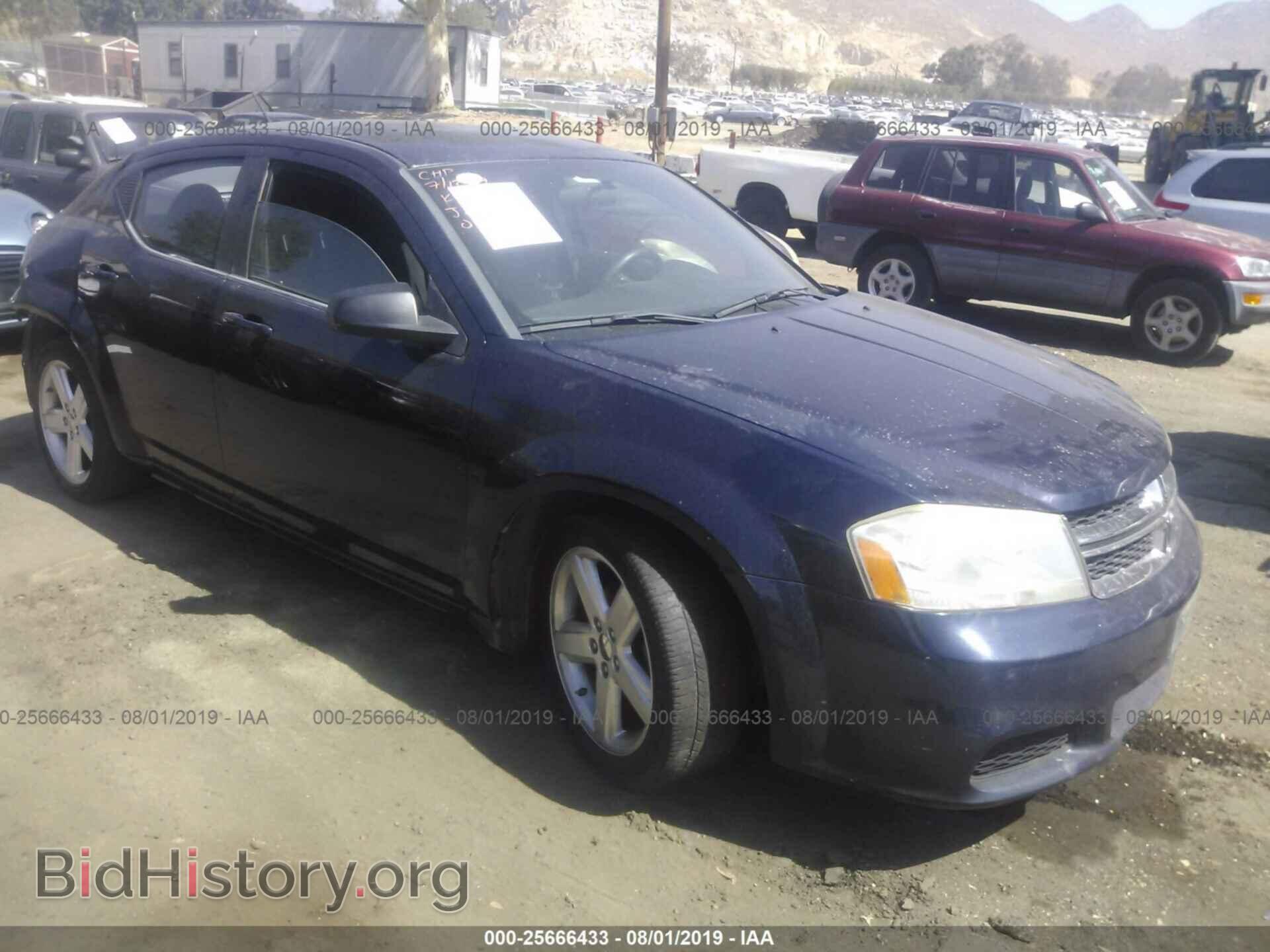 Photo 1C3CDZAB7DN625188 - Dodge Avenger 2013
