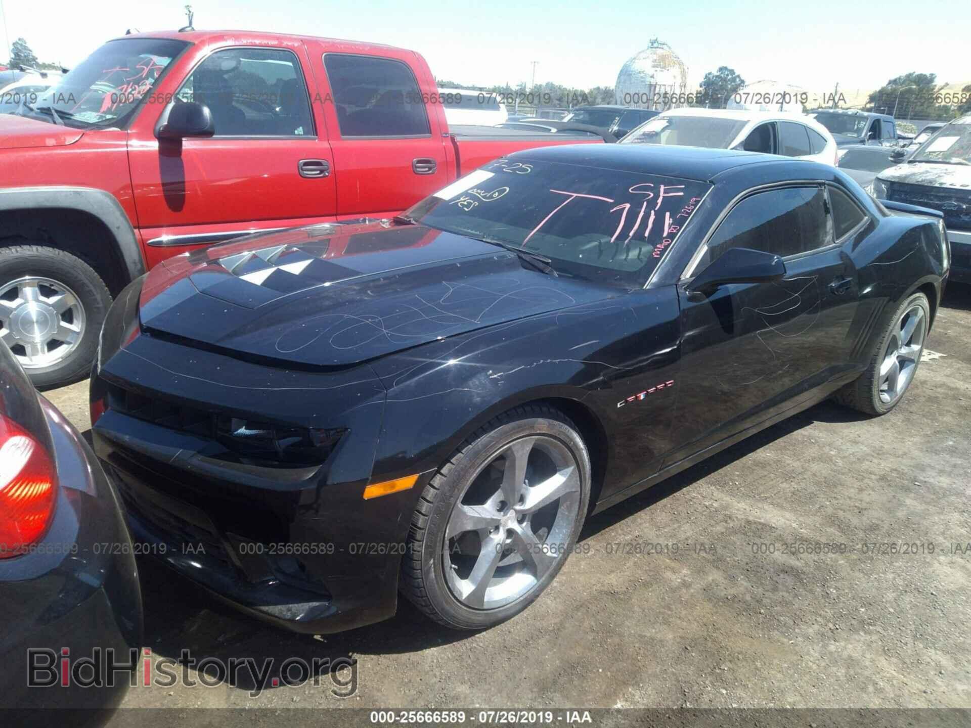 2014 CHEVROLET CAMARO - VIN: 2G1FB1E37E9246790 - Фото 2