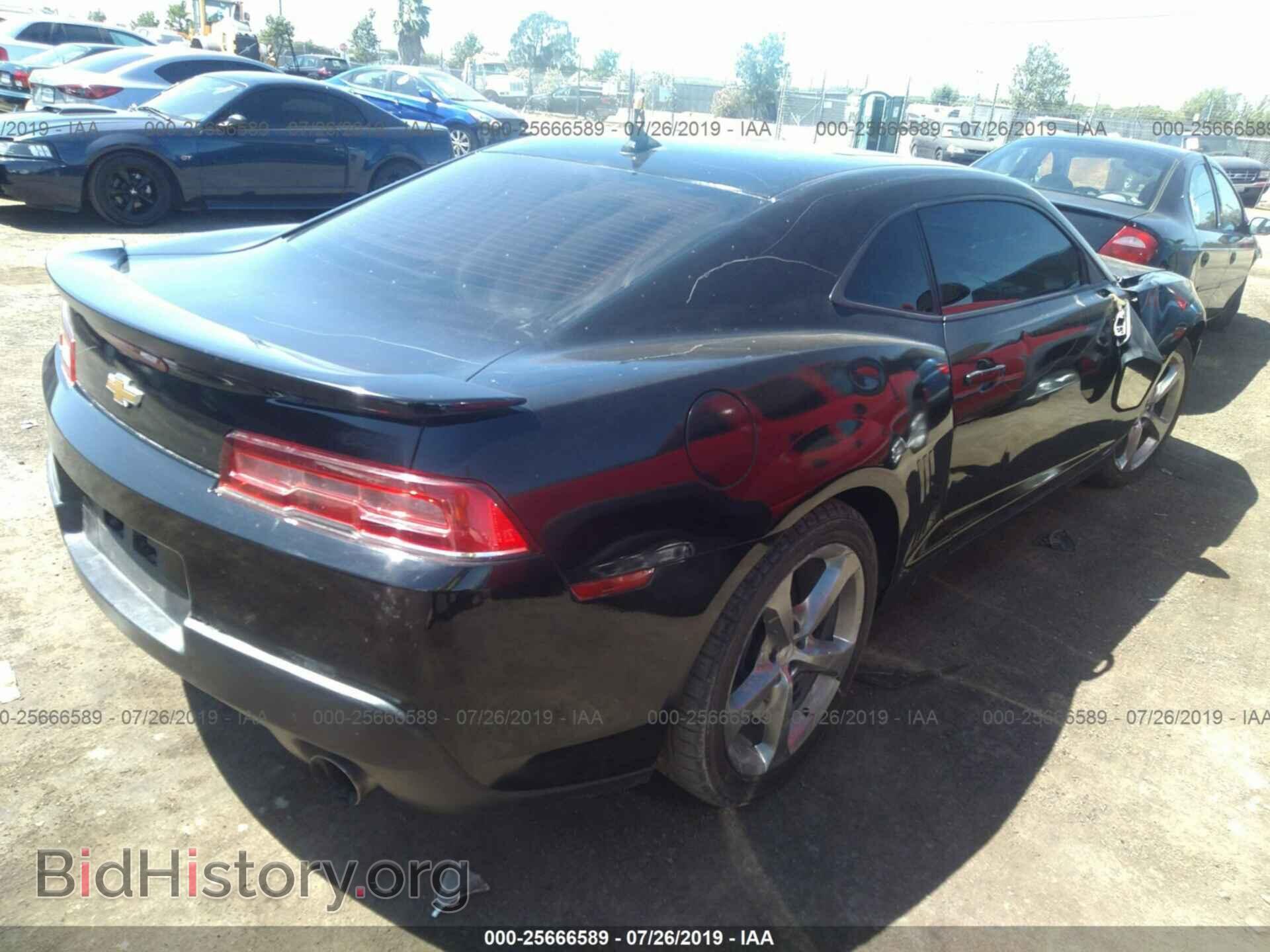 2014 CHEVROLET CAMARO - VIN: 2G1FB1E37E9246790 - Фото 4