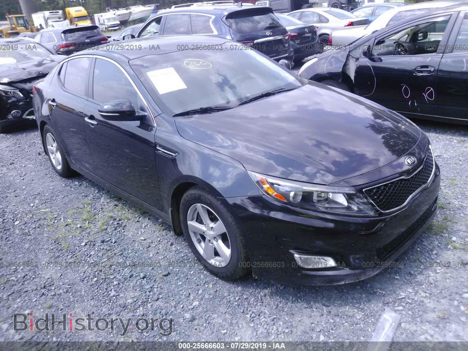 Фотография KNAGM4A75F5652465 - KIA OPTIMA 2015