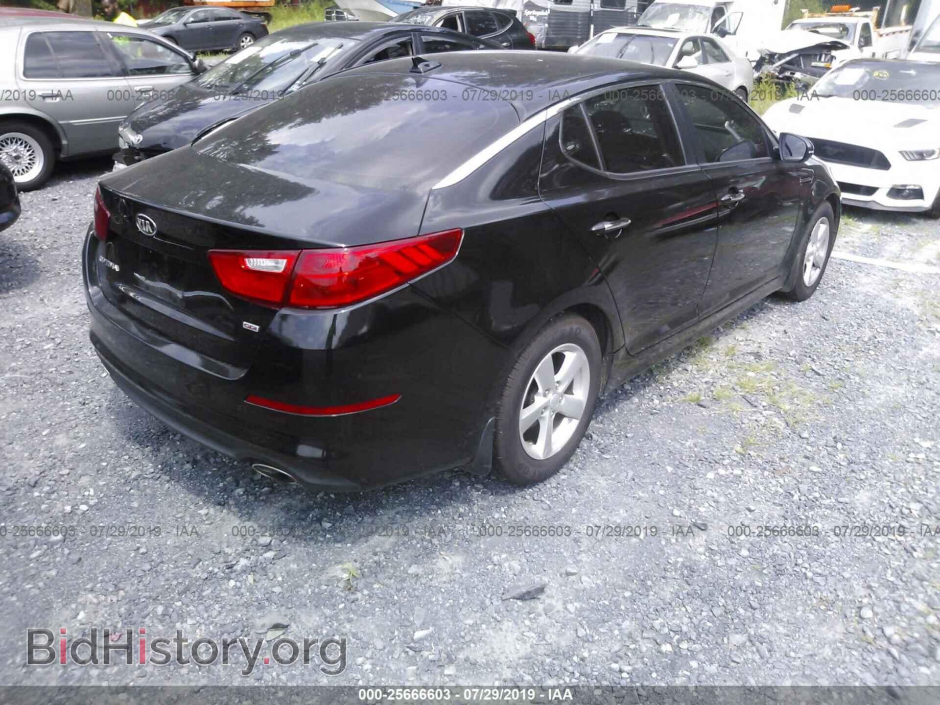 2015 KIA OPTIMA - VIN: KNAGM4A75F5652465 - Фото 4