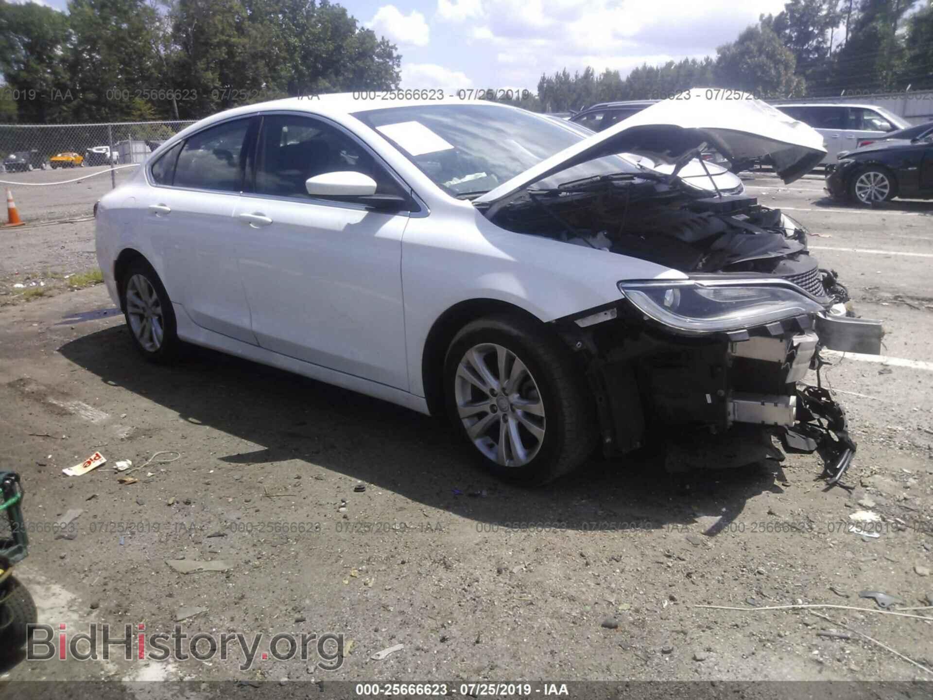 Фотография 1C3CCCAB7FN568879 - CHRYSLER 200 2015