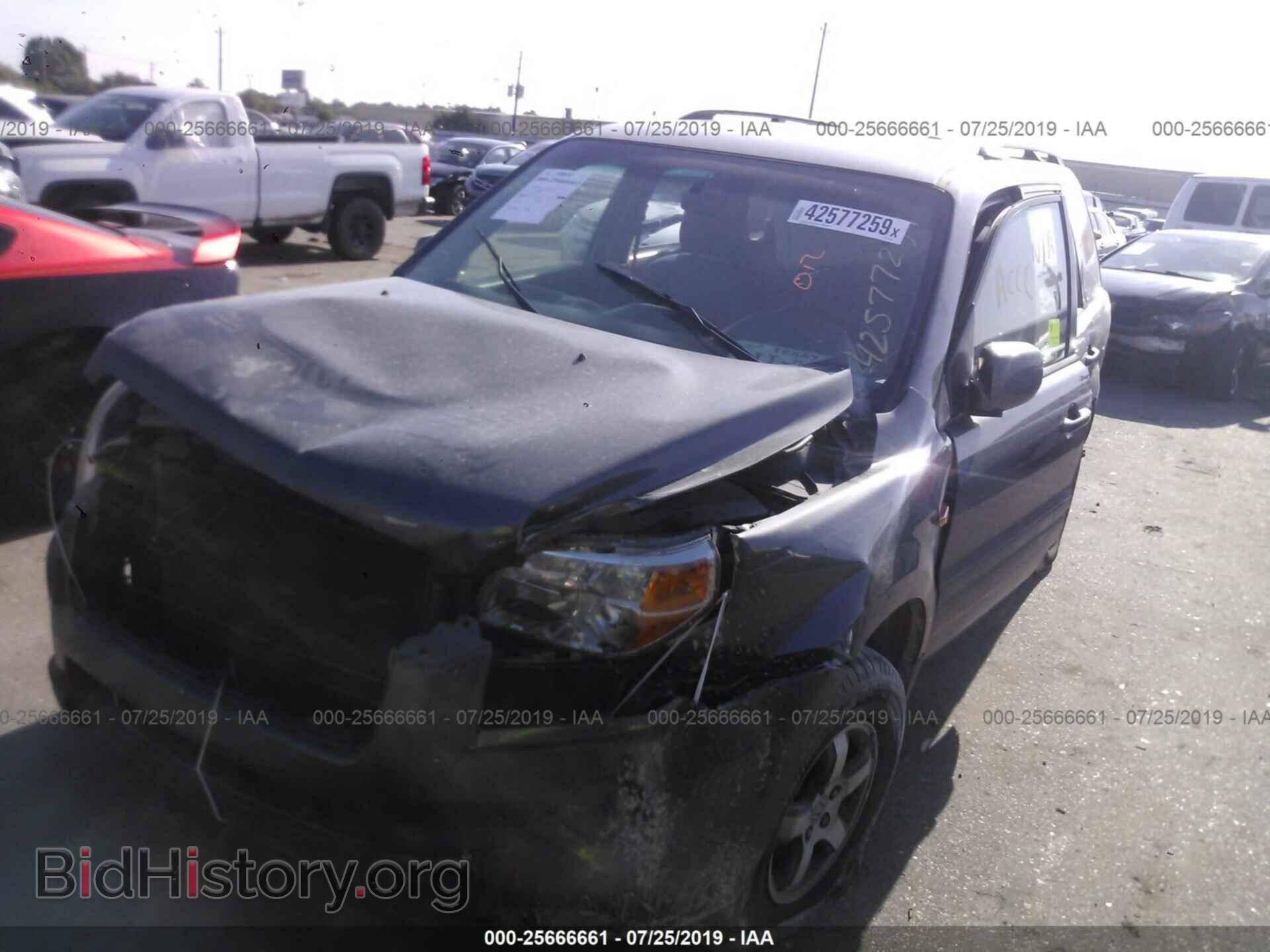 2007 HONDA PILOT - VIN: 5FNYF18517B003671 - Фото 2