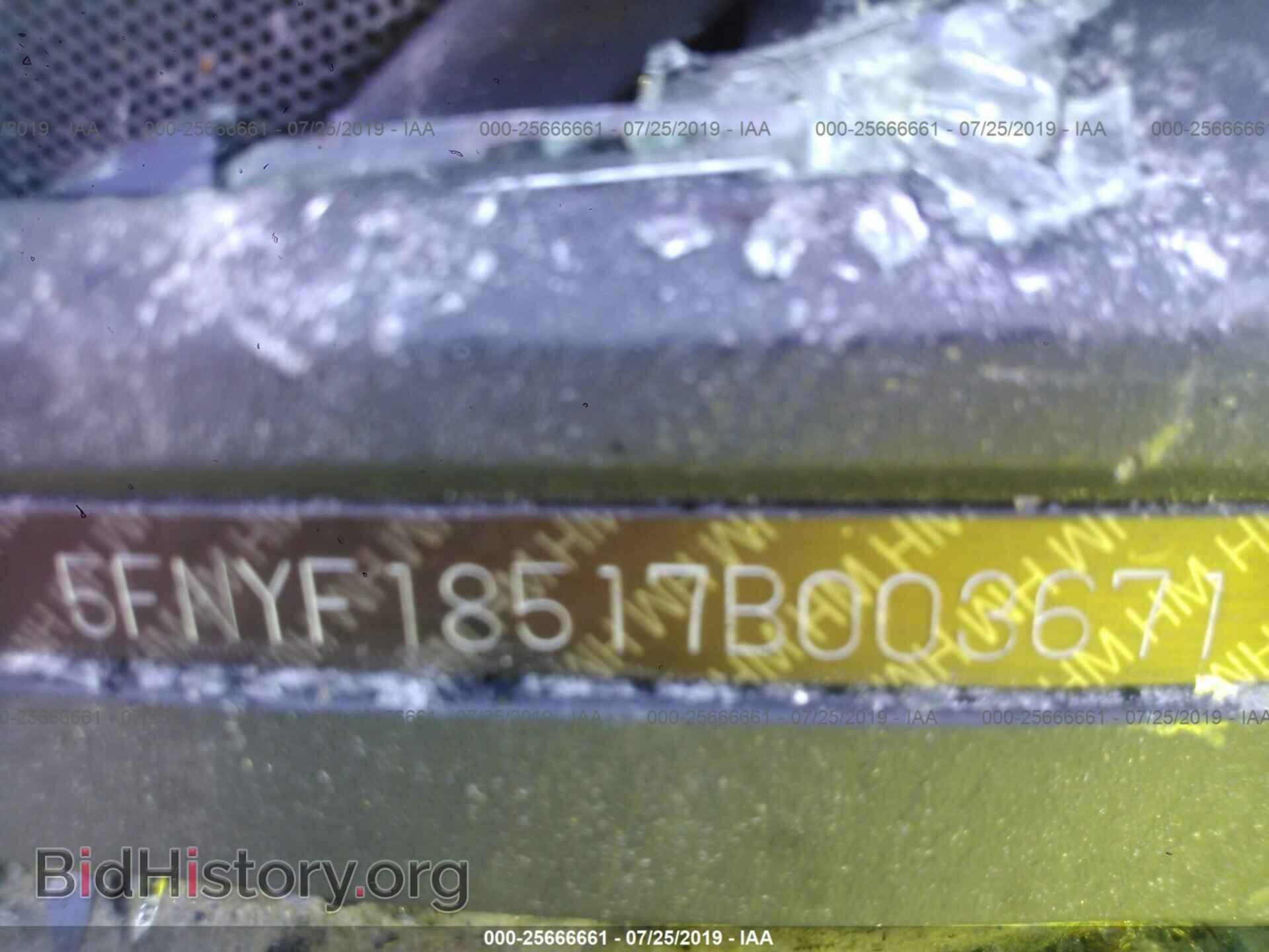 2007 HONDA PILOT - VIN: 5FNYF18517B003671 - Фото 9