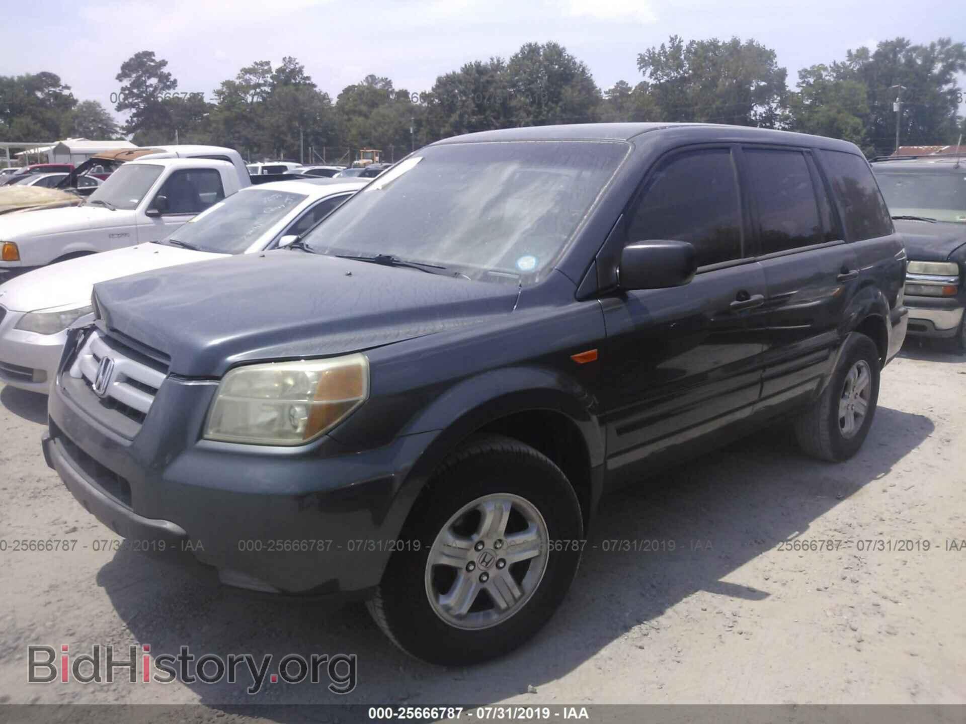 2006 HONDA PILOT - VIN: 5FNYF28126B025003 - Photo 2