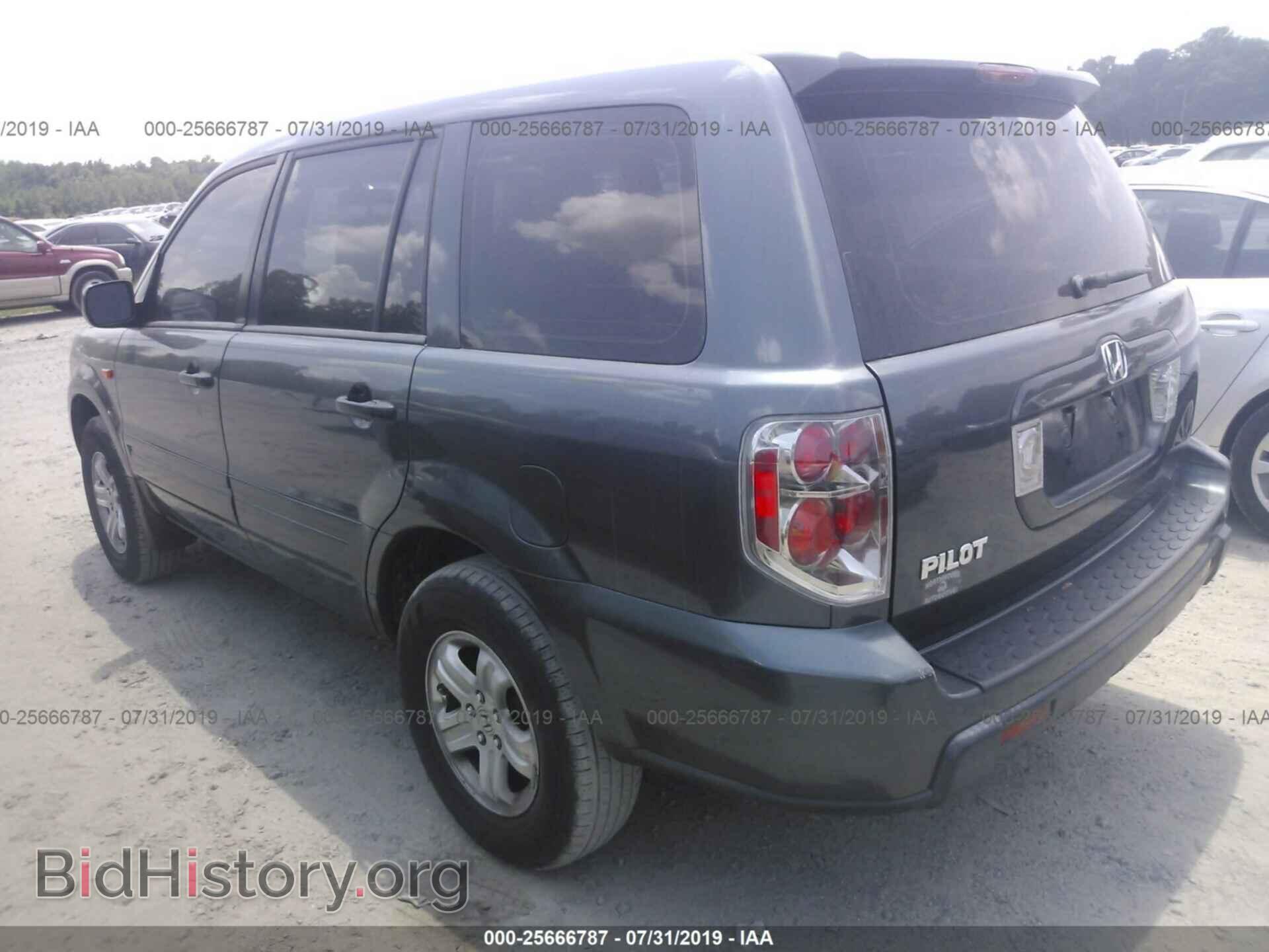 2006 HONDA PILOT - VIN: 5FNYF28126B025003 - Photo 3