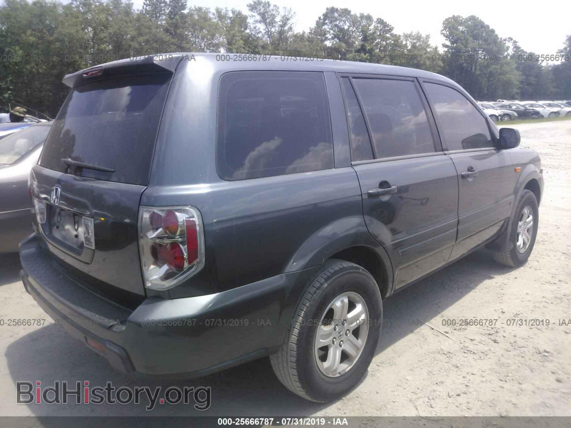 2006 HONDA PILOT - VIN: 5FNYF28126B025003 - Photo 4