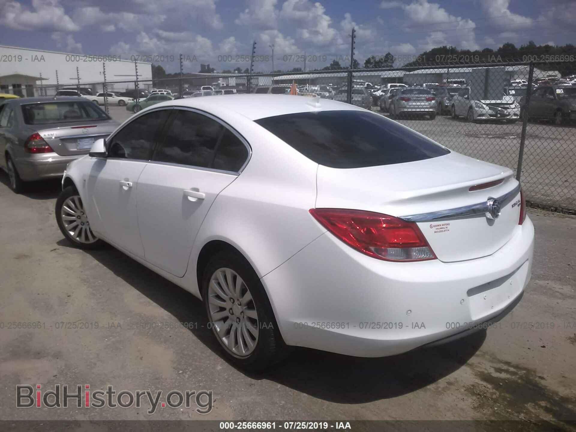 2011 BUICK REGAL - VIN: W04GT5GC3B1011035 - Фото 3