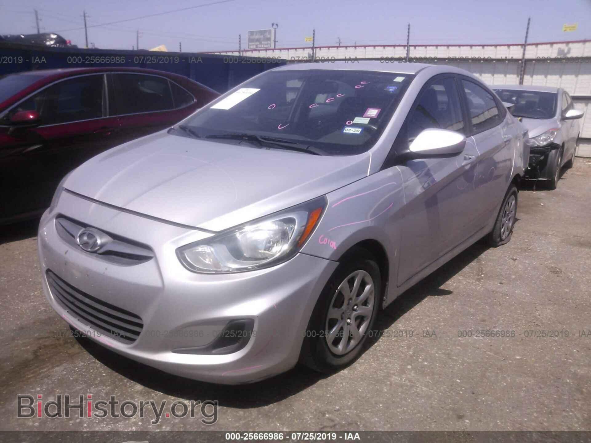 2014 HYUNDAI ACCENT - VIN: KMHCT4AE2EU628109 - Фото 2