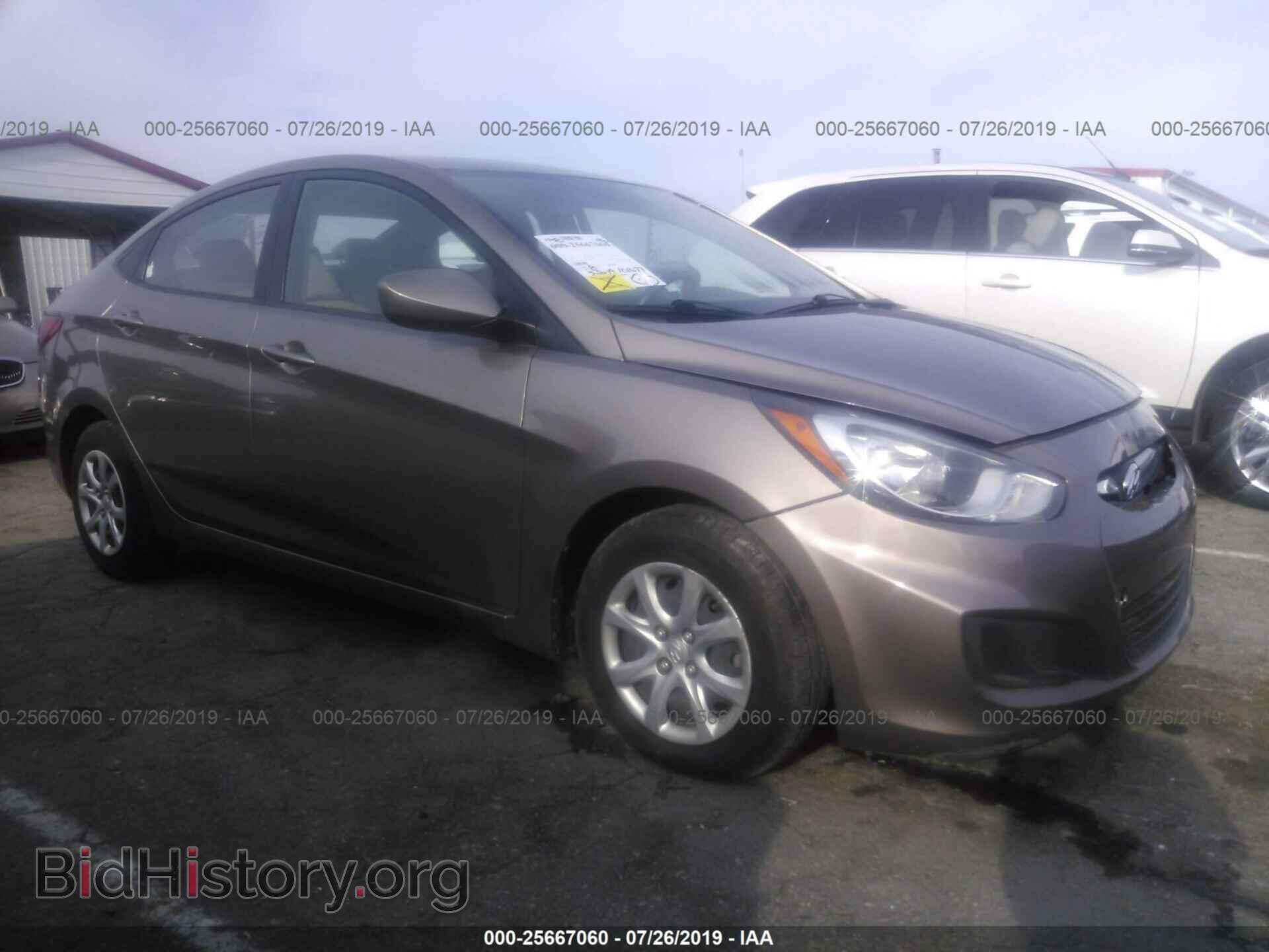 Photo KMHCT4AE9EU656795 - HYUNDAI ACCENT 2014