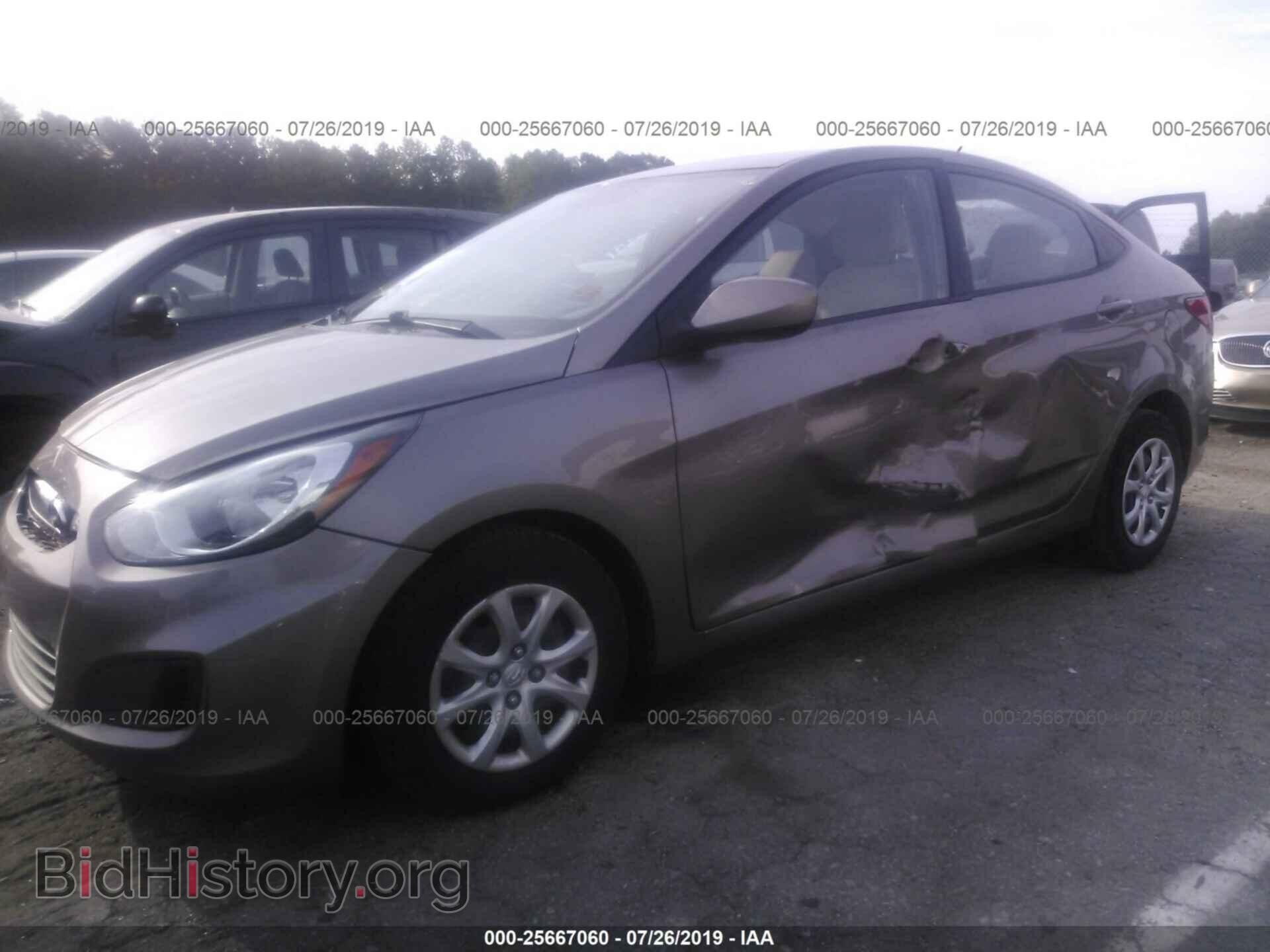 2014 HYUNDAI ACCENT - VIN: KMHCT4AE9EU656795 - Фото 2