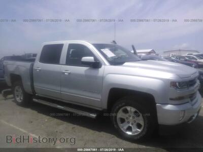 2017 Chevrolet SILVERADO K1500 LT, silver — VIN 3GCUKREC0HG154654, IAAI