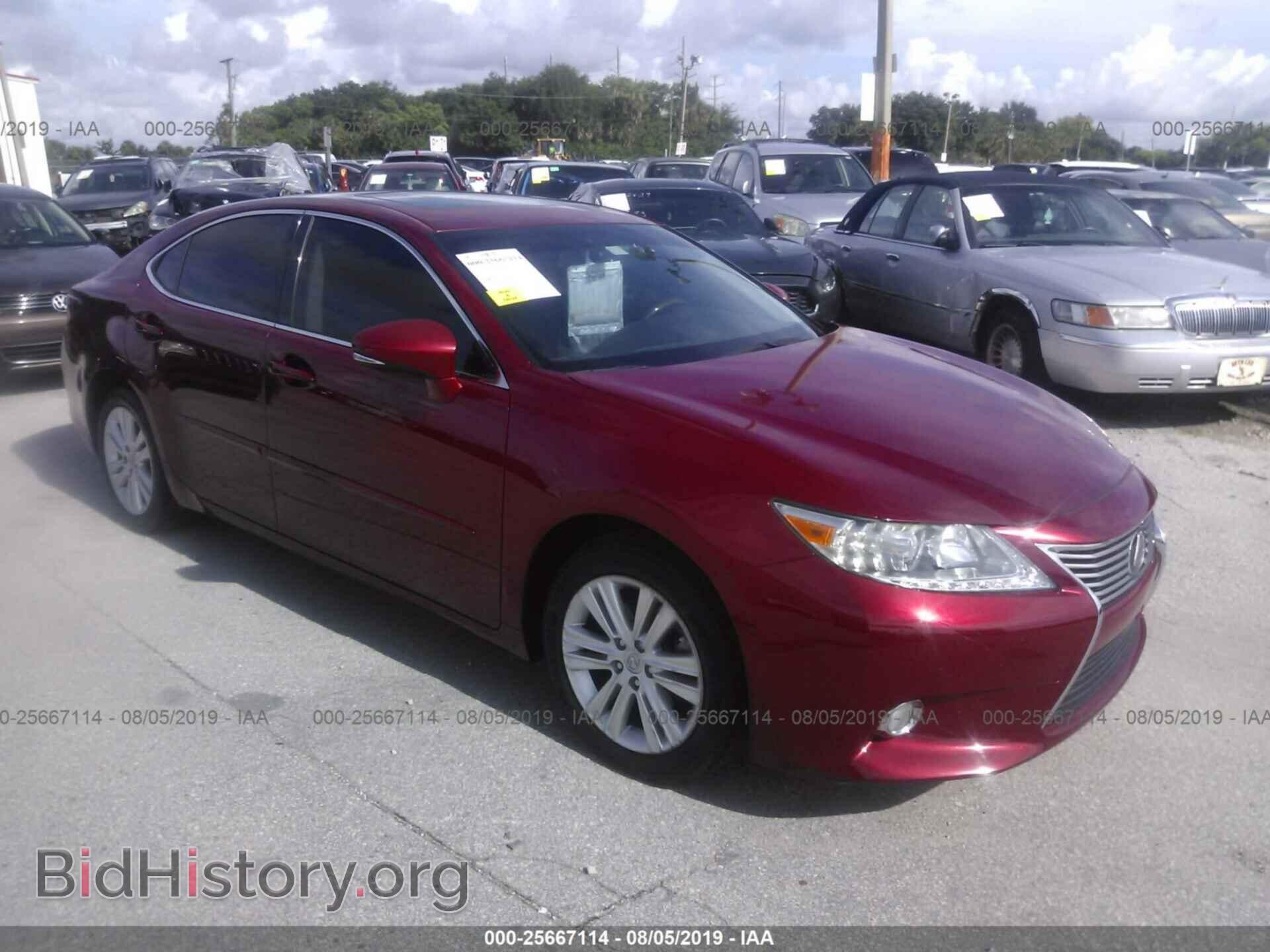 Photo JTHBK1GG4E2120454 - LEXUS ES 2014