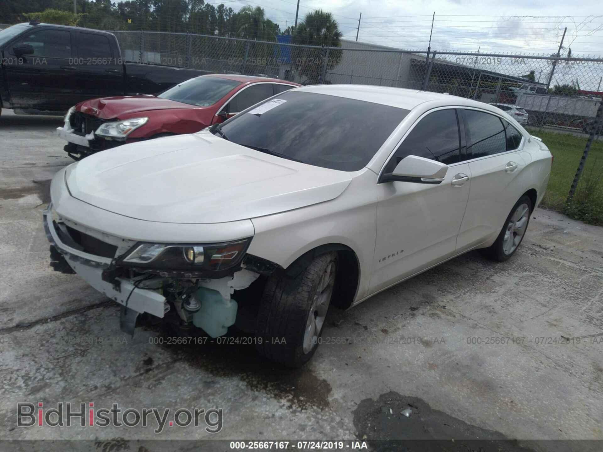 2014 CHEVROLET IMPALA - VIN: 2G1125S3XE9137892 - Фото 2