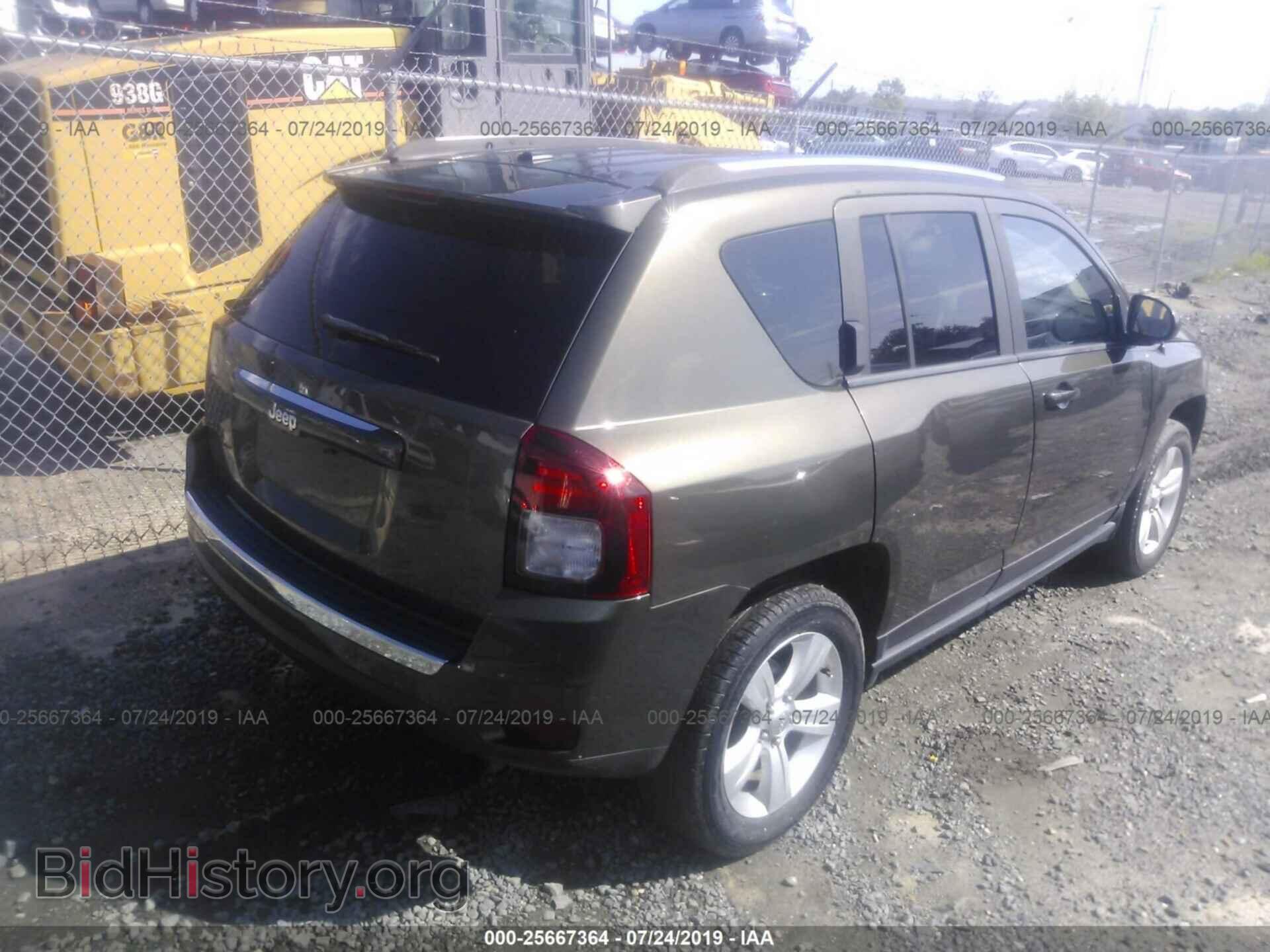 2015 JEEP COMPASS - VIN: 1C4NJDEB7FD427424 - Фото 4