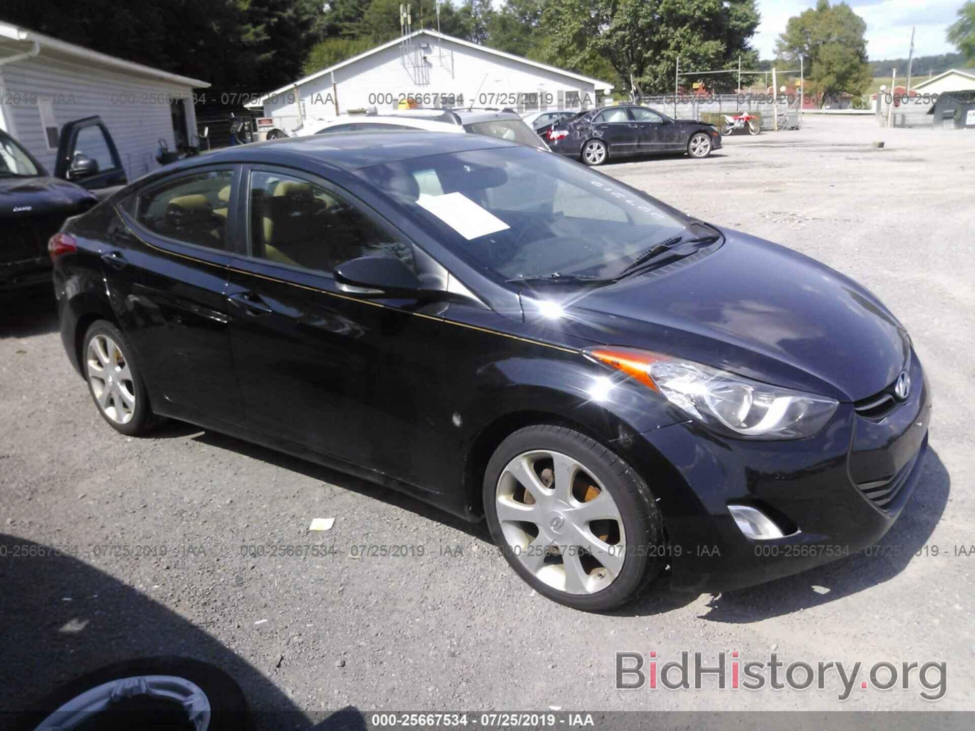 Photo KMHDH4AE2CU227212 - HYUNDAI ELANTRA 2012