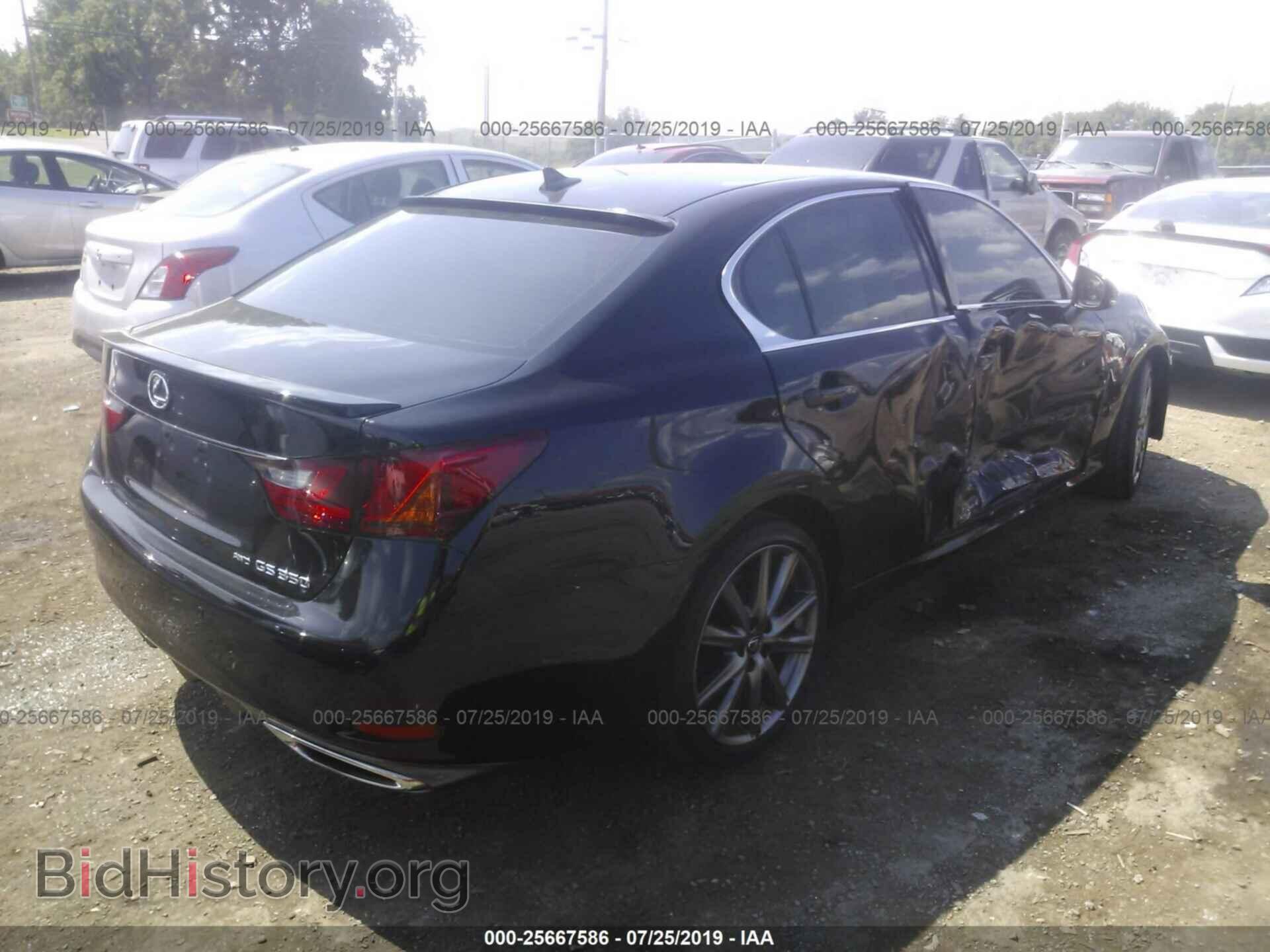 2013 LEXUS GS - VIN: JTHCE1BL9D5000338 - Фото 4