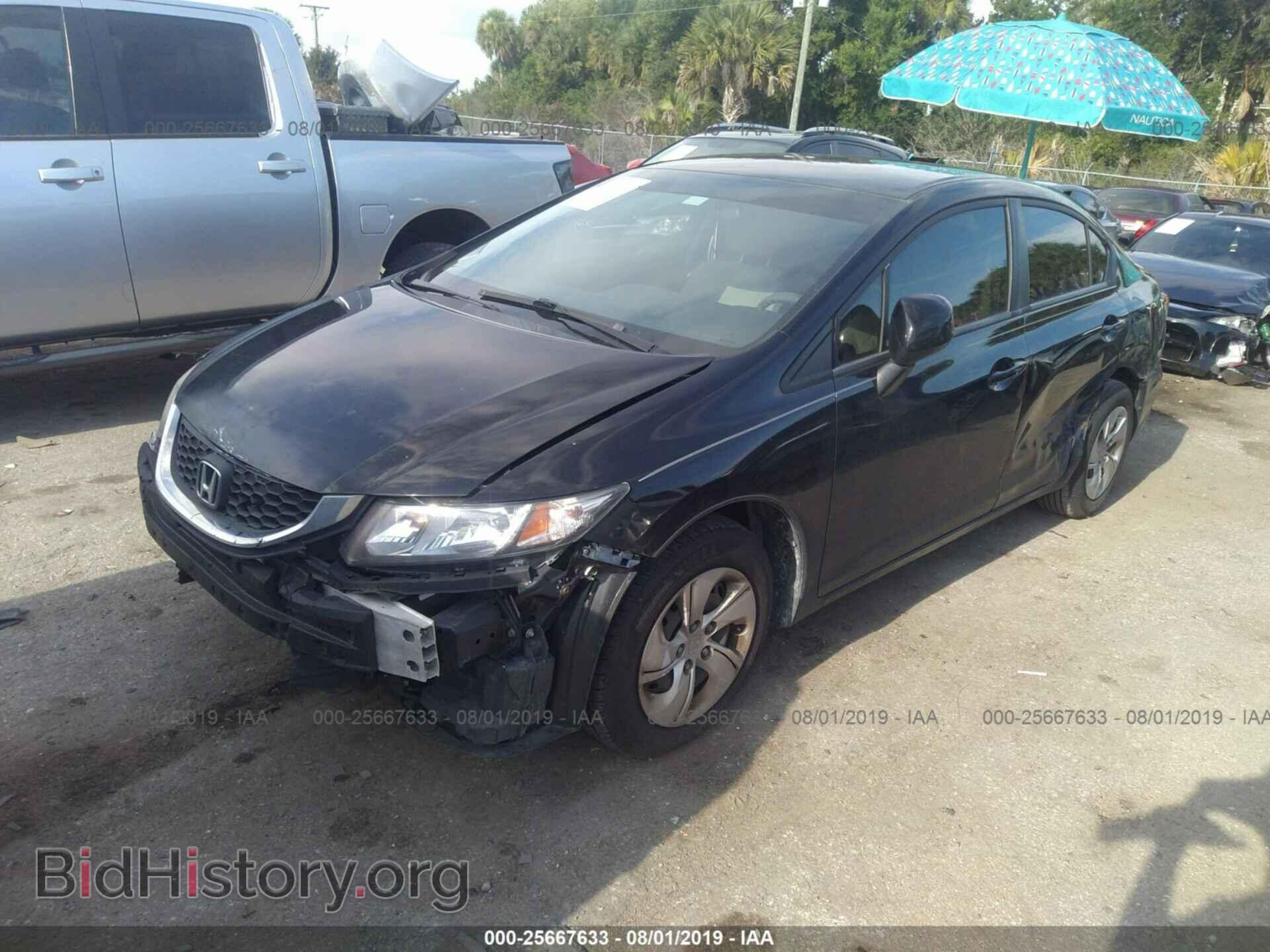 2013 HONDA CIVIC - VIN: 19XFB2F57DE028183 - Фото 2