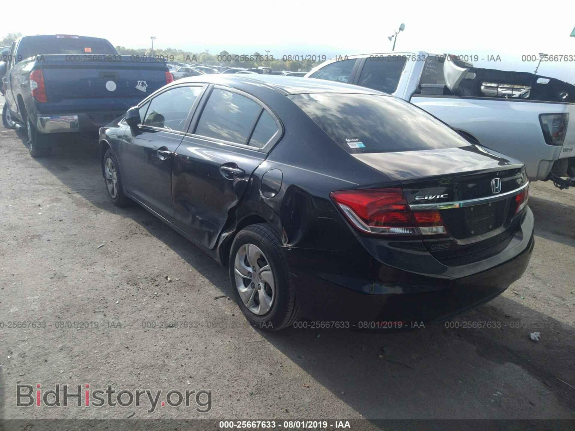 2013 HONDA CIVIC - VIN: 19XFB2F57DE028183 - Фото 3