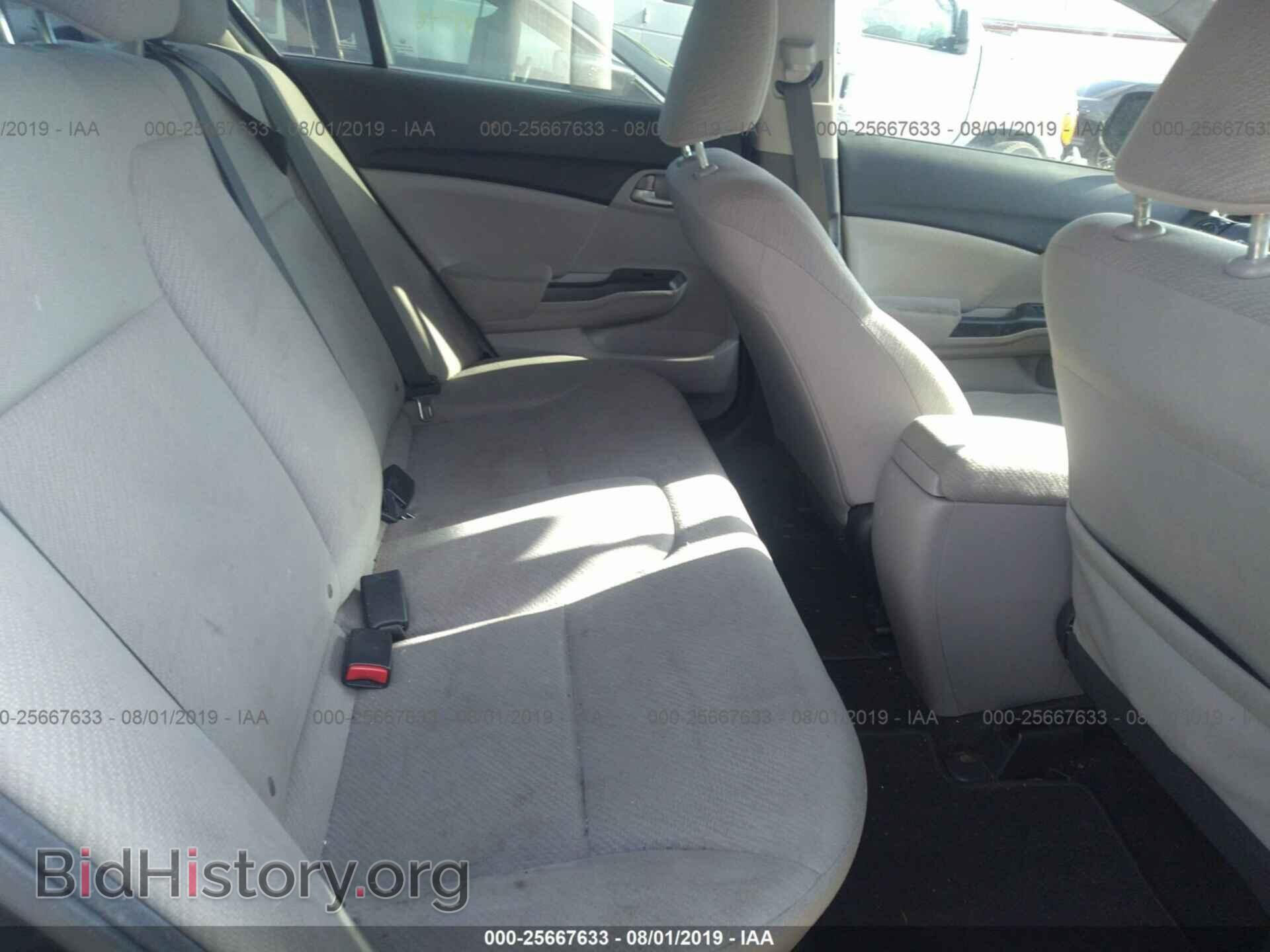 2013 HONDA CIVIC - VIN: 19XFB2F57DE028183 - Фото 8