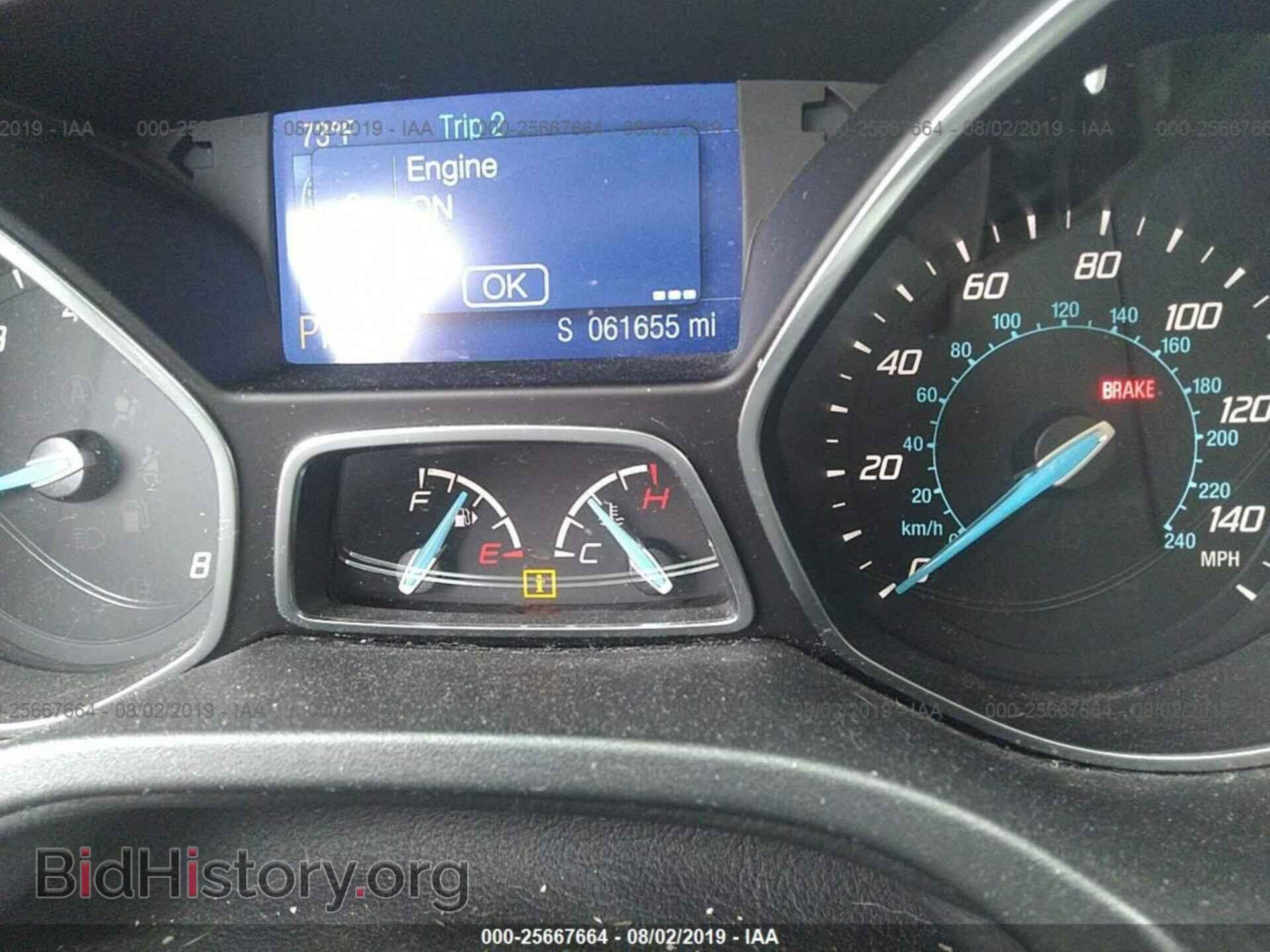 2014 FORD FOCUS - VIN: 1FADP3F25EL367236 - Фото 7