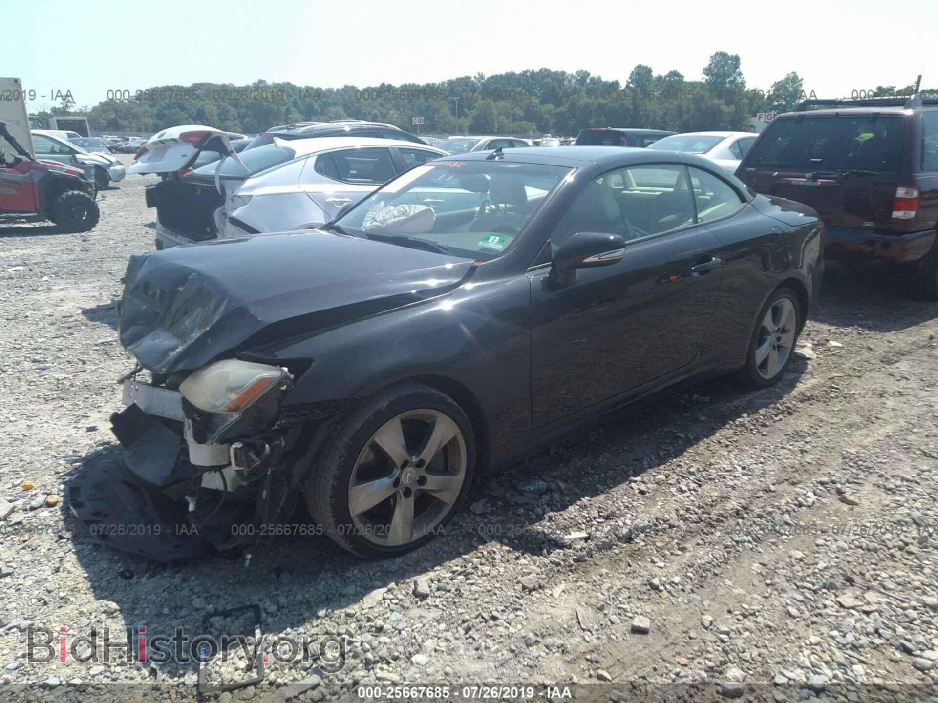 2010 LEXUS IS - VIN: JTHFE2C28A2501212 - Фото 2