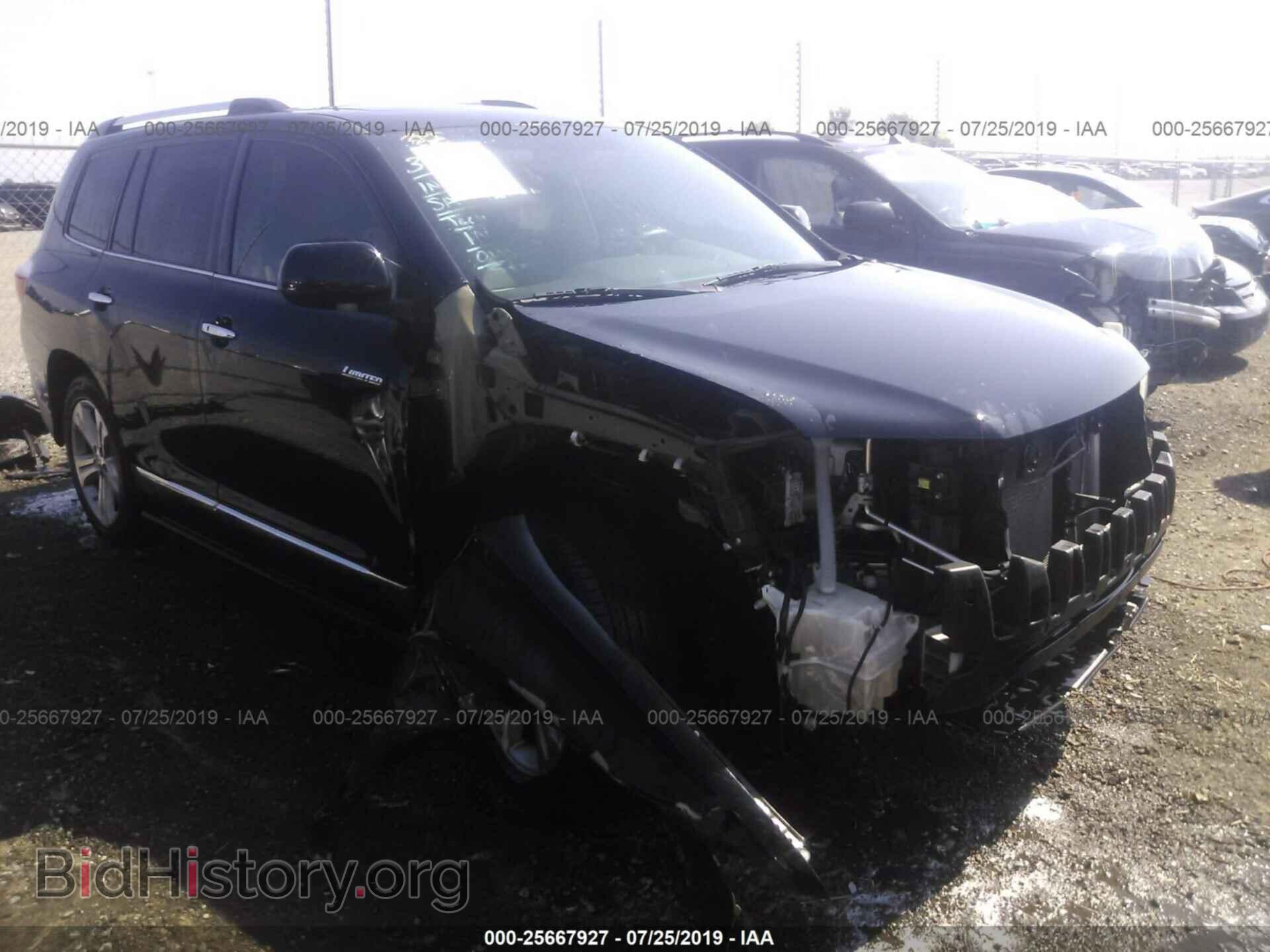 Photo 5TDYK3EHXCS083693 - TOYOTA HIGHLANDER 2012