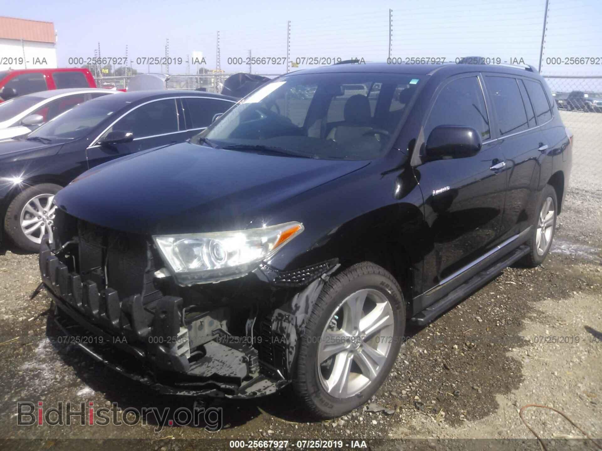 2012 TOYOTA HIGHLANDER - VIN: 5TDYK3EHXCS083693 - Фото 2
