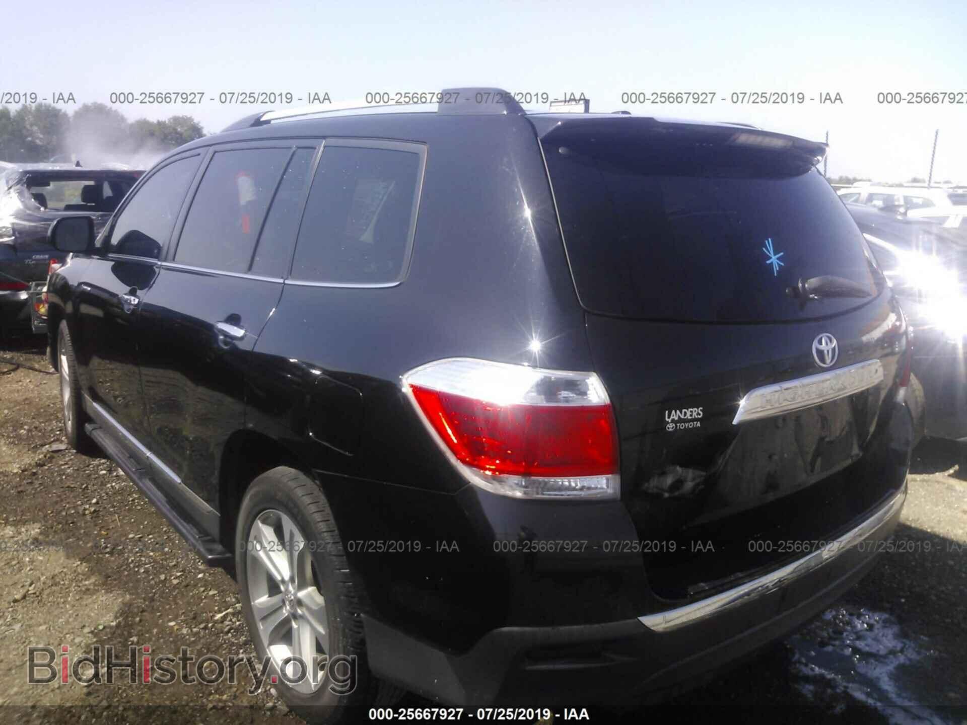 2012 TOYOTA HIGHLANDER - VIN: 5TDYK3EHXCS083693 - Фото 3
