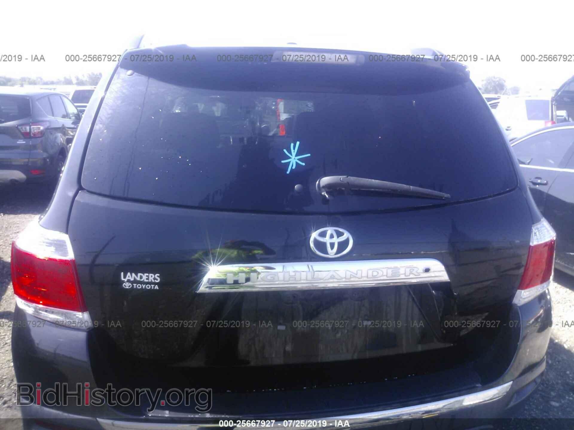 2012 TOYOTA HIGHLANDER - VIN: 5TDYK3EHXCS083693 - Фото 8