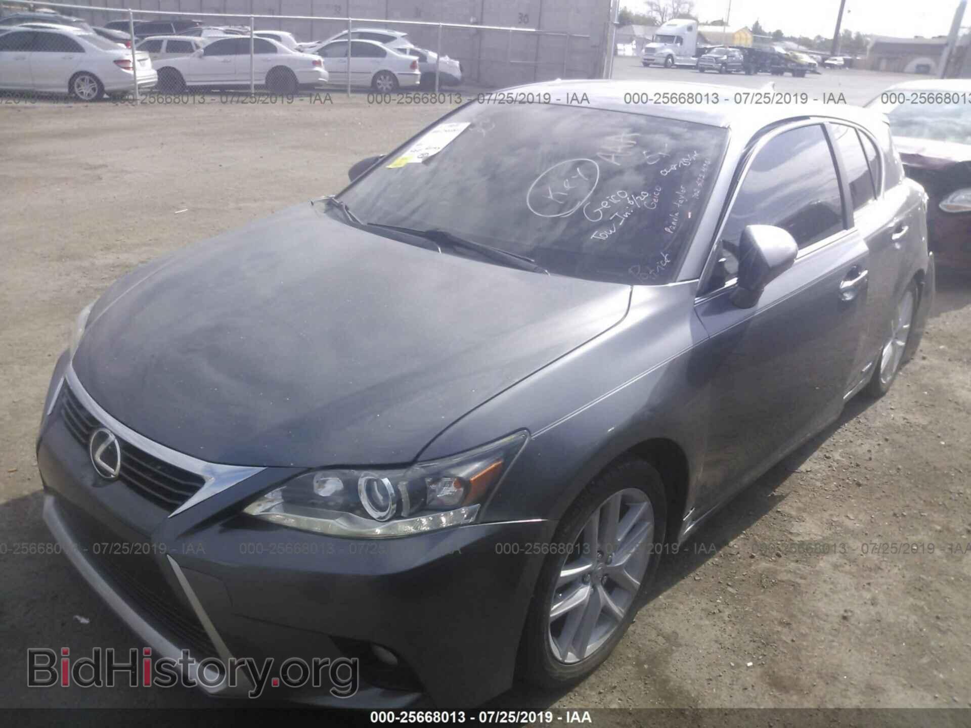 2015 LEXUS CT - VIN: JTHKD5BH6F2213334 - Фото 2