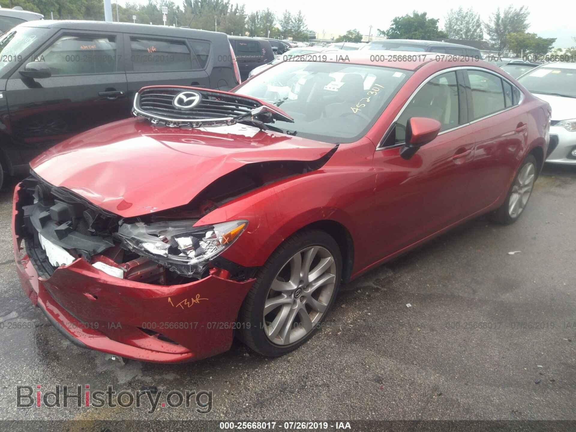 2016 MAZDA 6 - VIN: JM1GJ1V50G1452301 - Фото 2