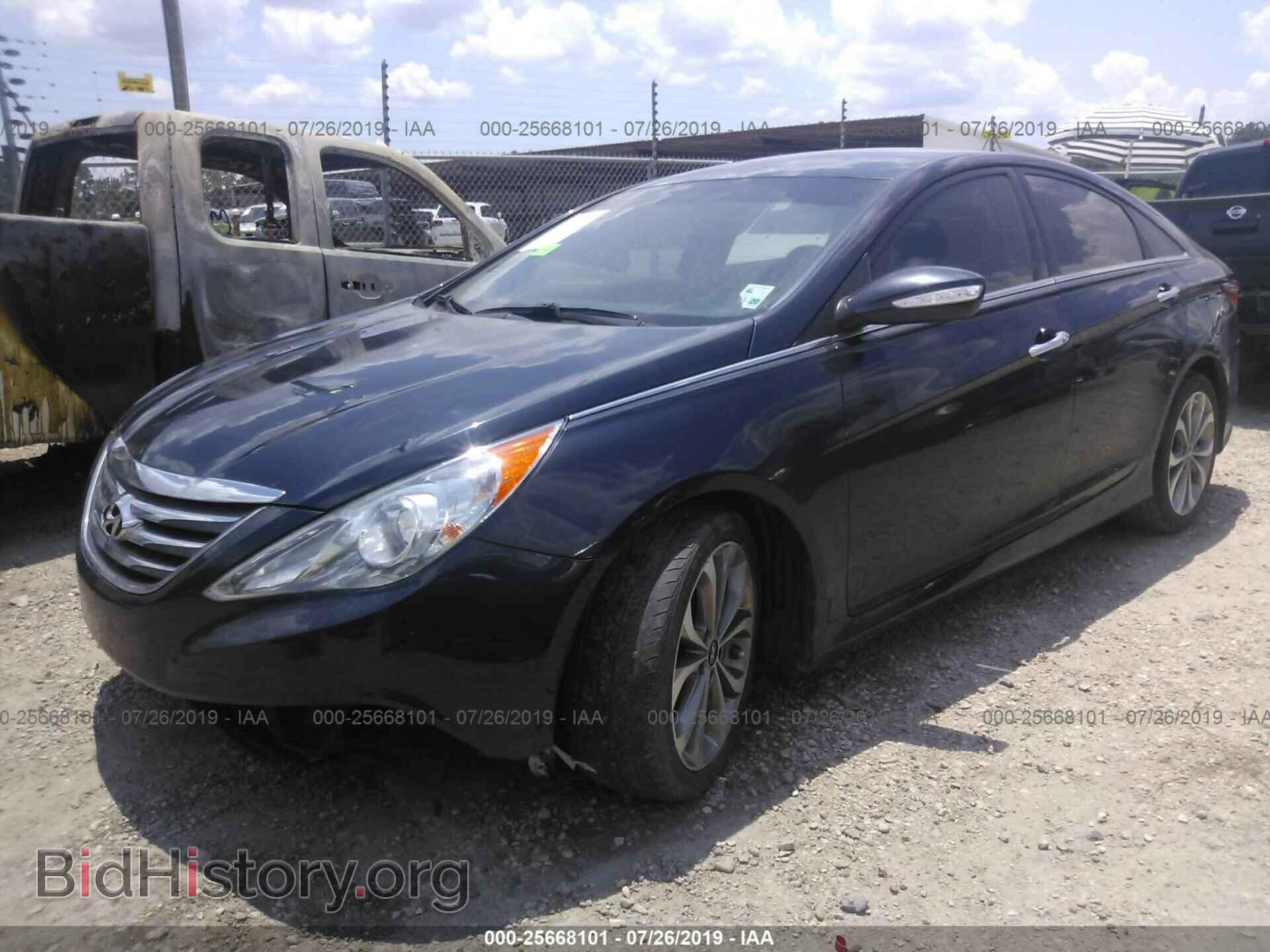 2014 HYUNDAI SONATA - VIN: 5NPEC4AC6EH847757 - Фото 2