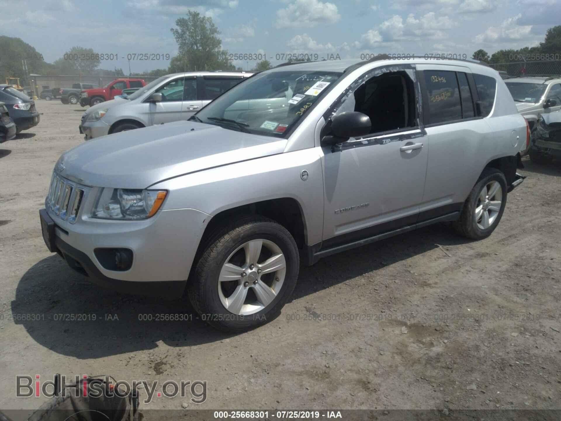 2012 JEEP COMPASS - VIN: 1C4NJDBB5CD662114 - Фото 2