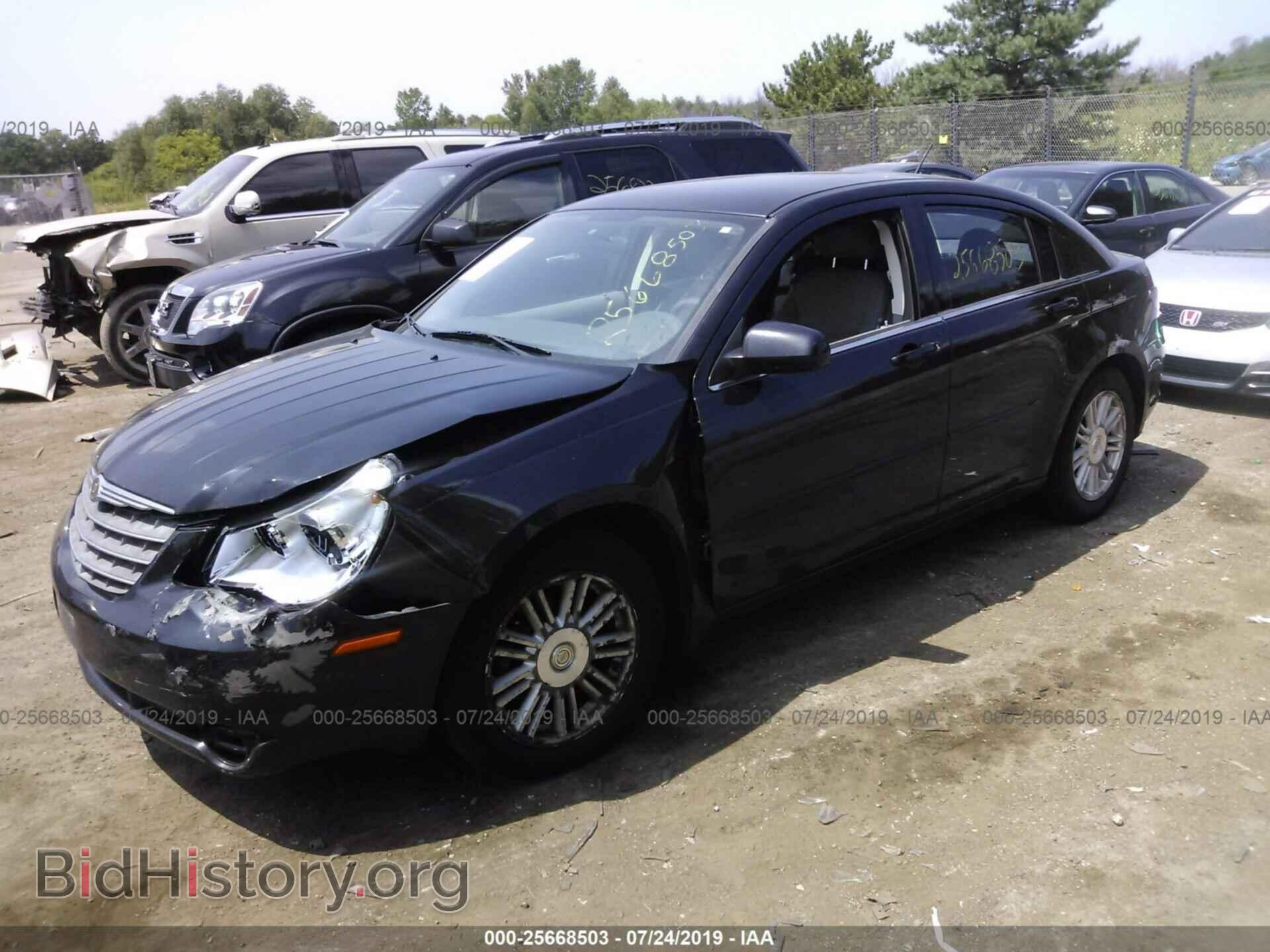 2007 CHRYSLER SEBRING - VIN: 1C3LC56K77N510664 - Фото 2