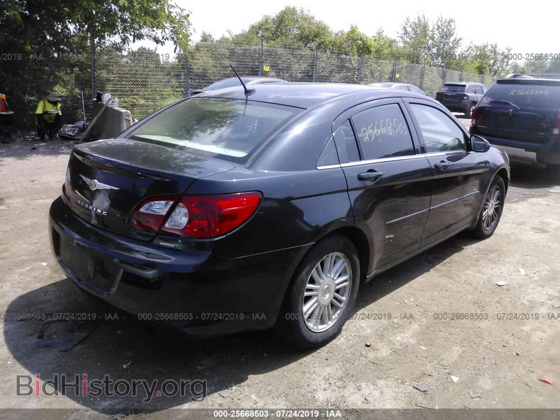 2007 CHRYSLER SEBRING - VIN: 1C3LC56K77N510664 - Фото 4