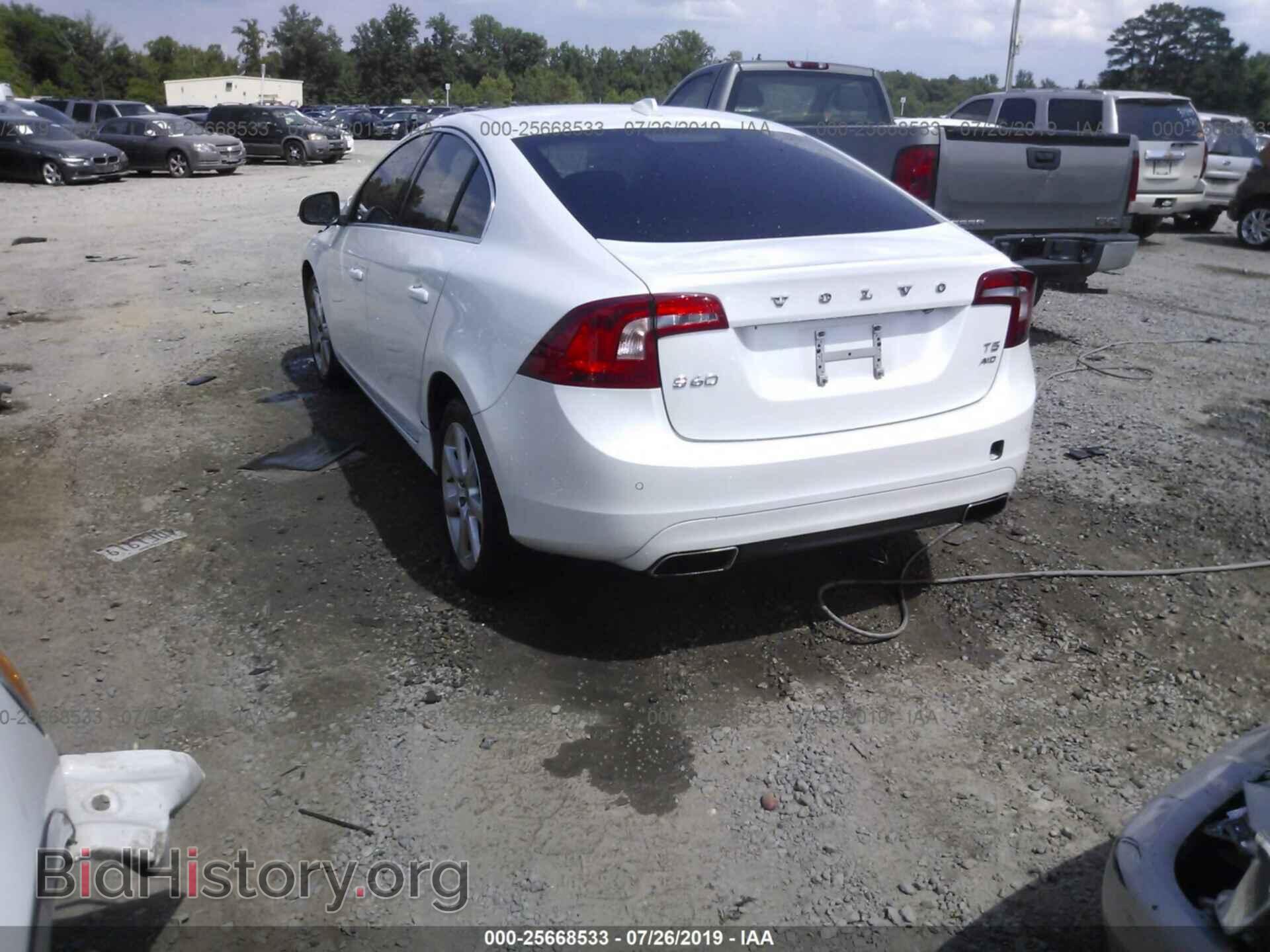 2016 VOLVO S60 - VIN: YV1612TK9G2394252 - Фото 3
