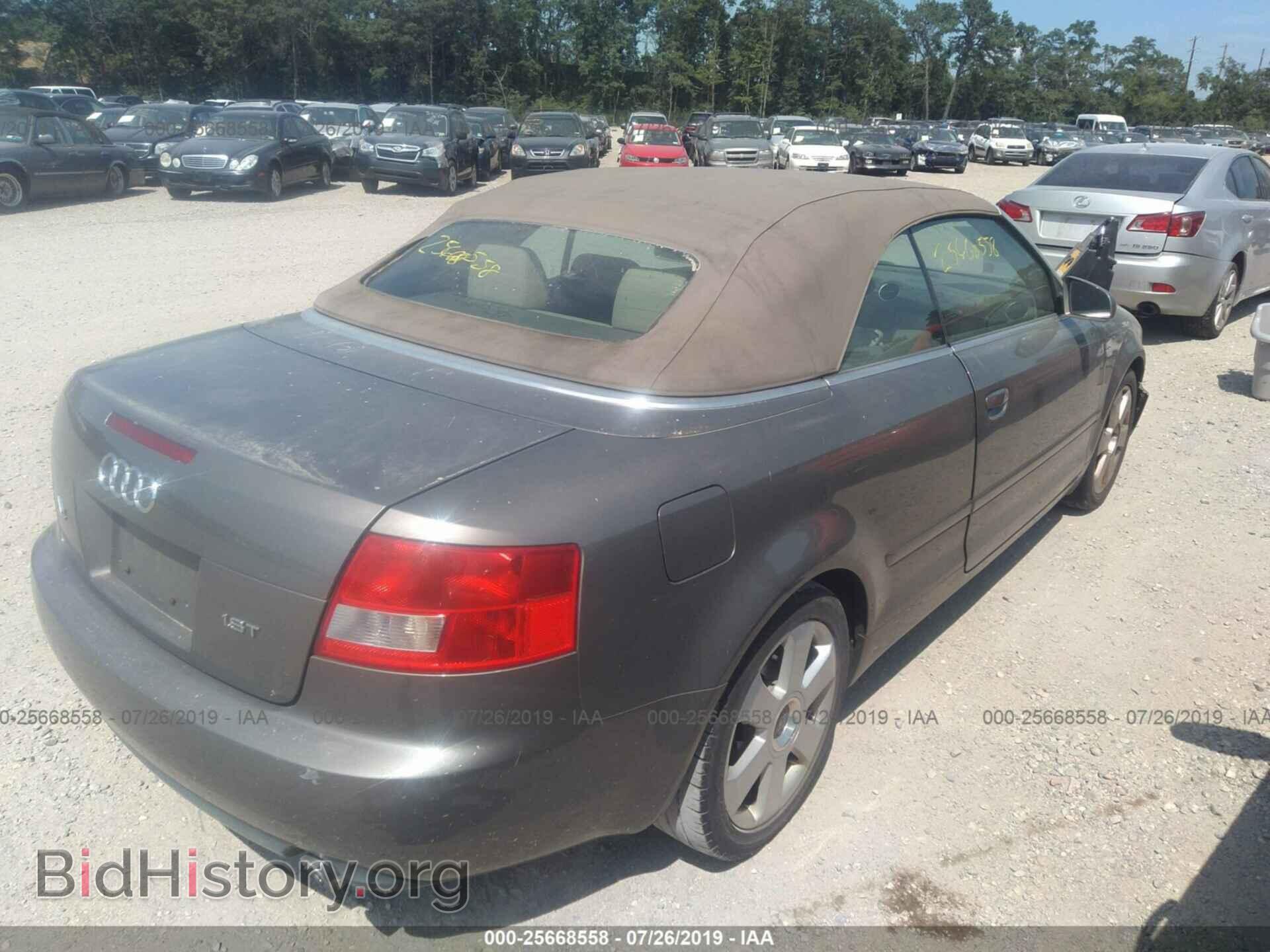2005 AUDI A4 - VIN: WAUAC48H55K015745 - Фото 4