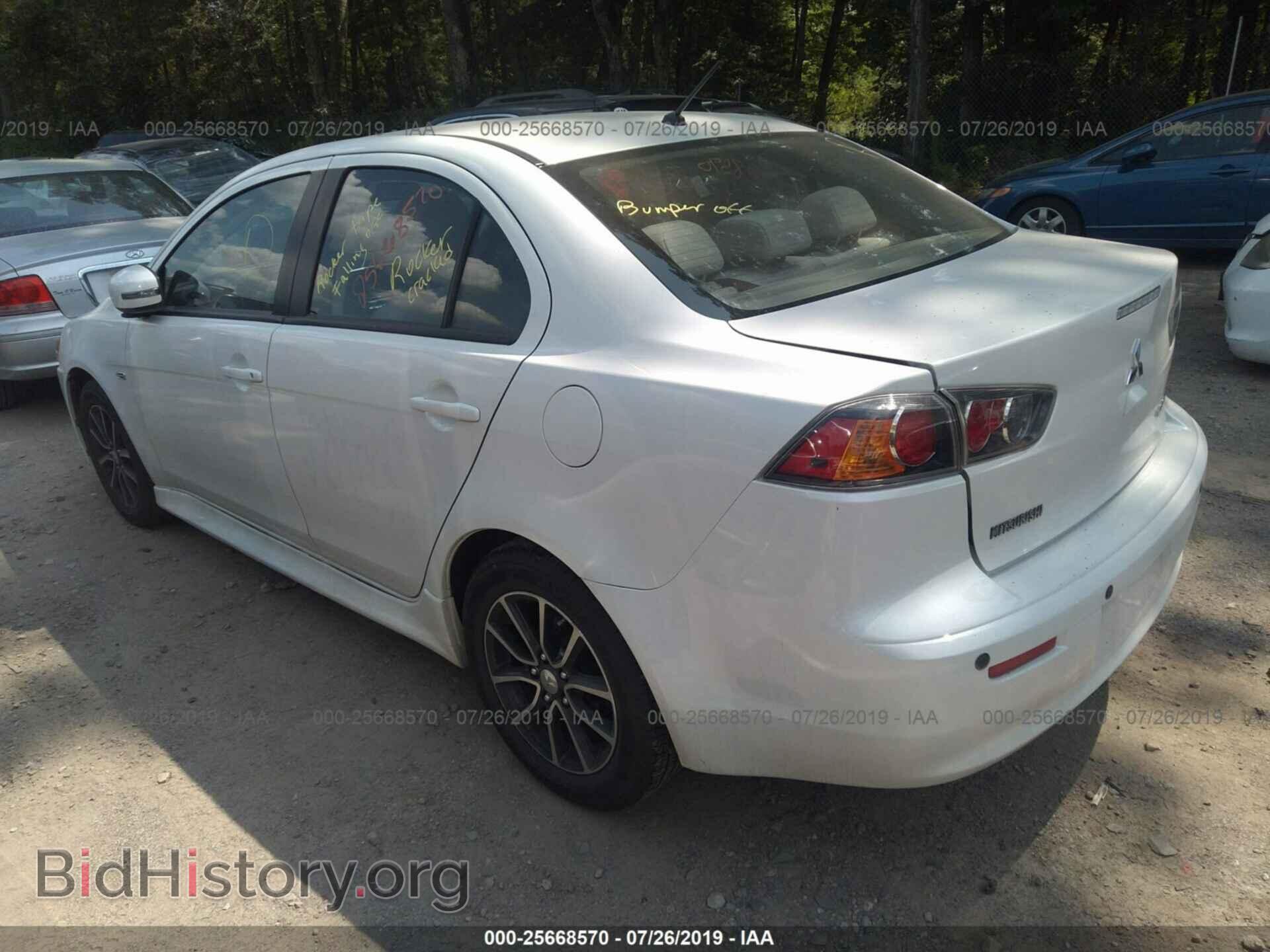 2017 MITSUBISHI LANCER - VIN: JA32U2FU2HU002659 - Фото 3