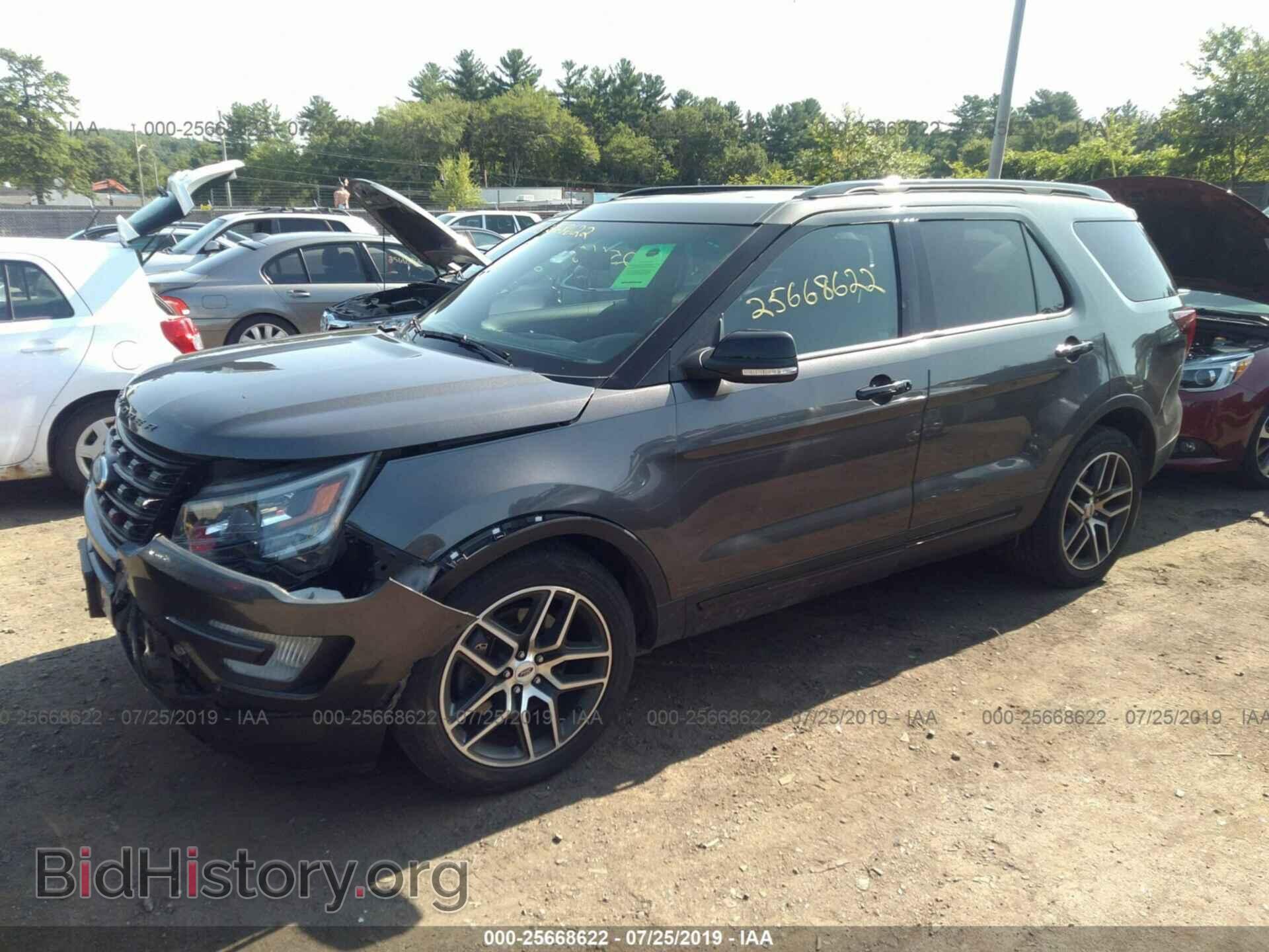 2016 FORD EXPLORER - VIN: 1FM5K8GT0GGC19228 - Фото 2