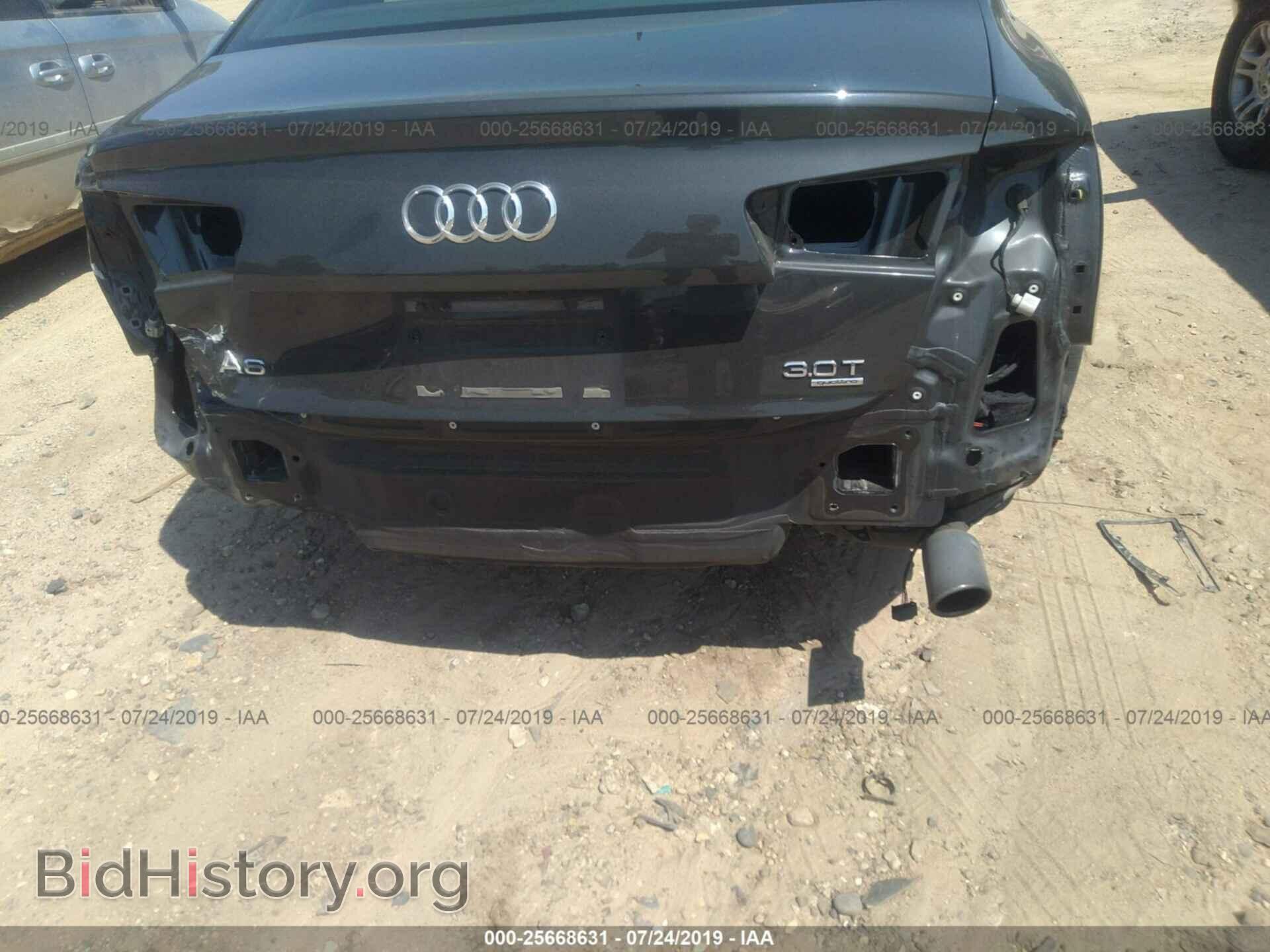 2014 AUDI A6 - VIN: WAUHGAFC4EN104259 - Фото 6
