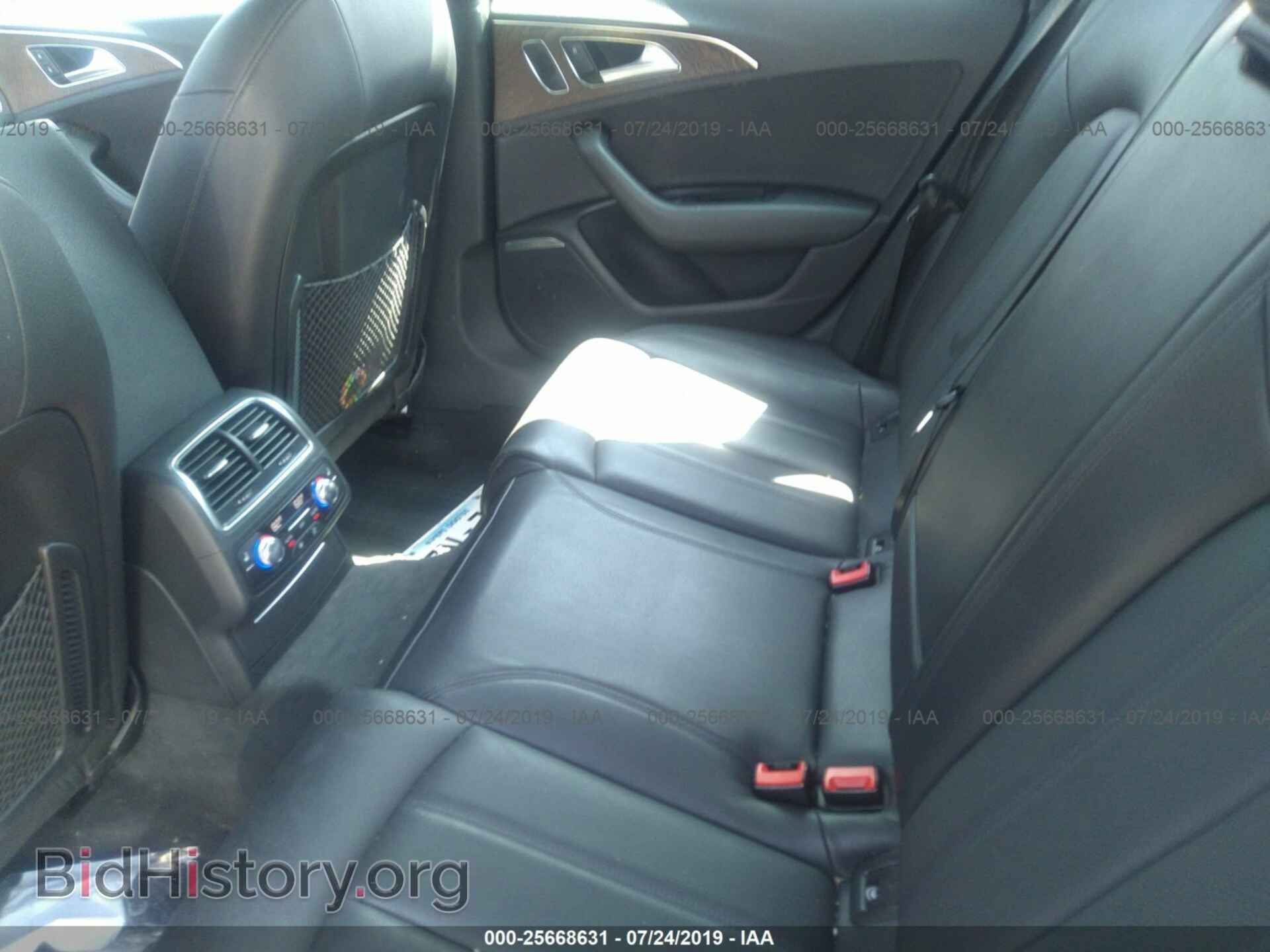 2014 AUDI A6 - VIN: WAUHGAFC4EN104259 - Фото 8
