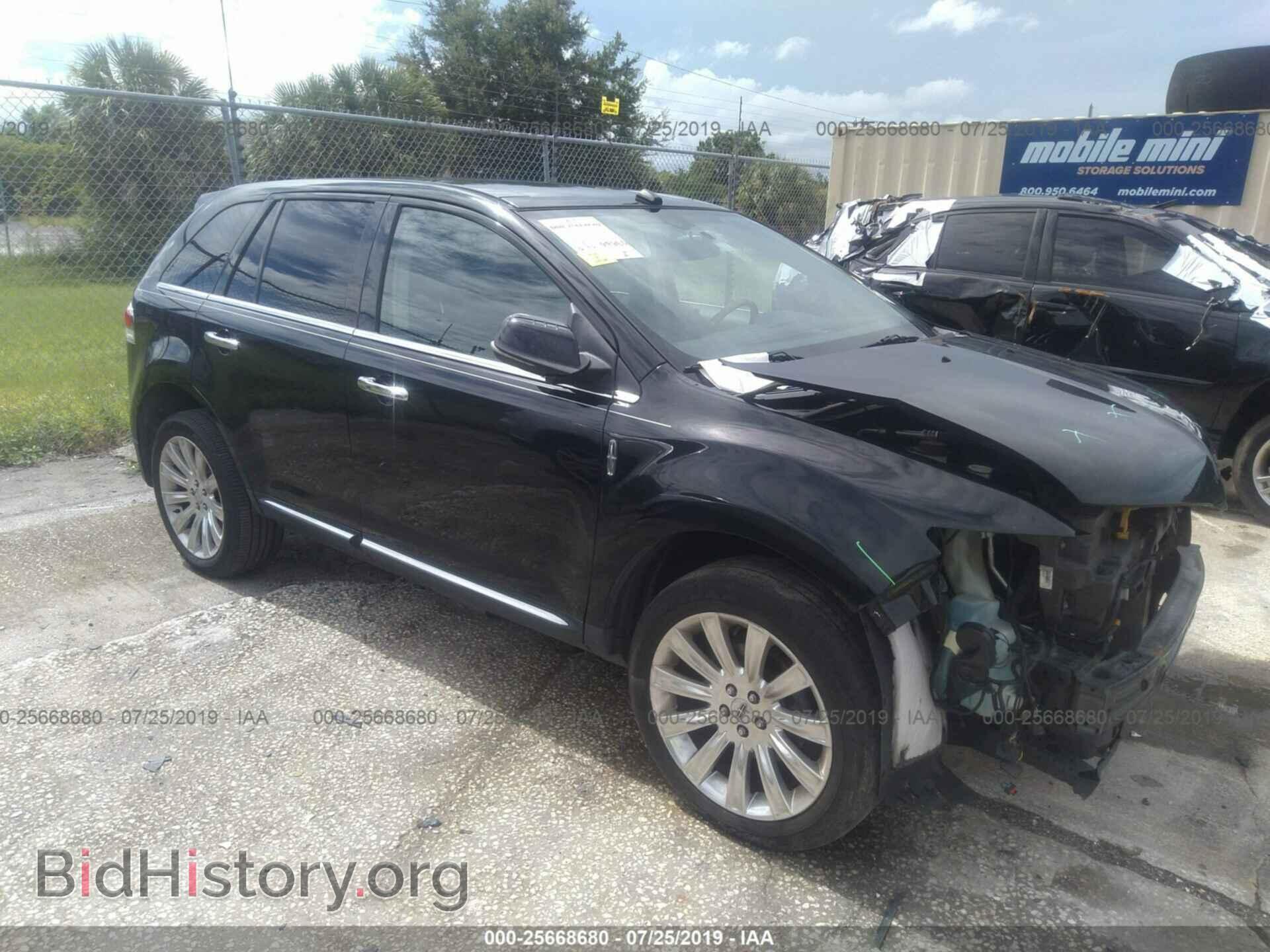 Фотография 2LMDJ8JK0CBL17972 - LINCOLN MKX 2012