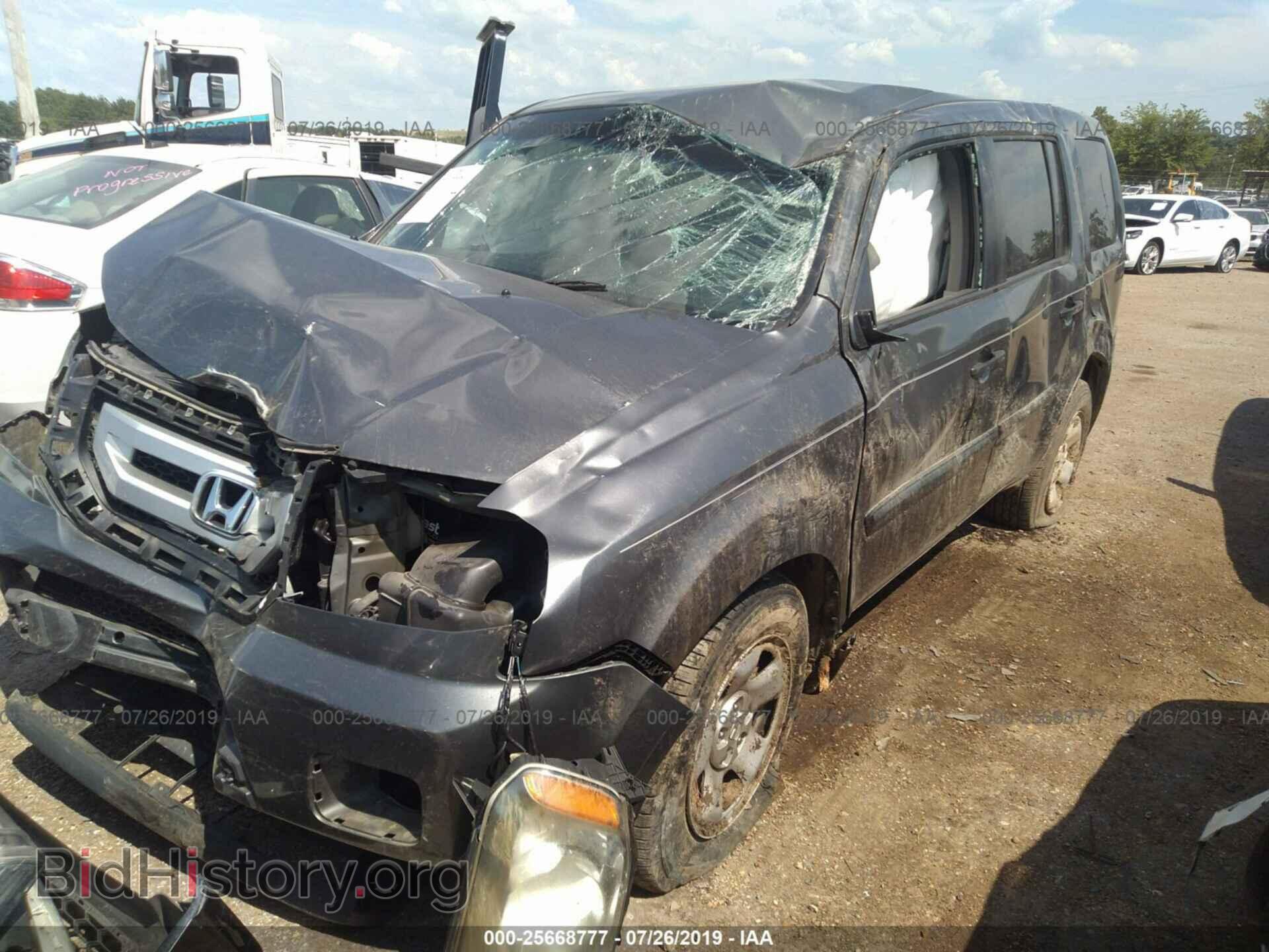 2011 HONDA PILOT - VIN: 5FNYF3H23BB010454 - Photo 2