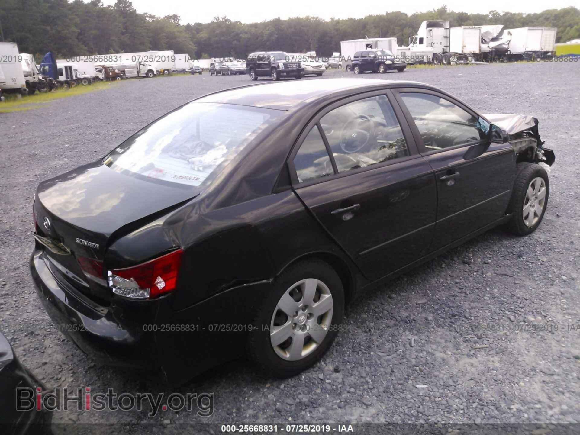 2007 HYUNDAI SONATA - VIN: 5NPET46C07H187632 - Фото 4
