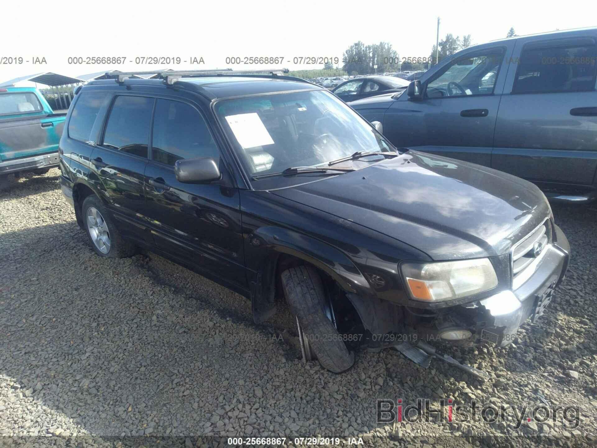 Photo JF1SG65663H770638 - SUBARU FORESTER 2003