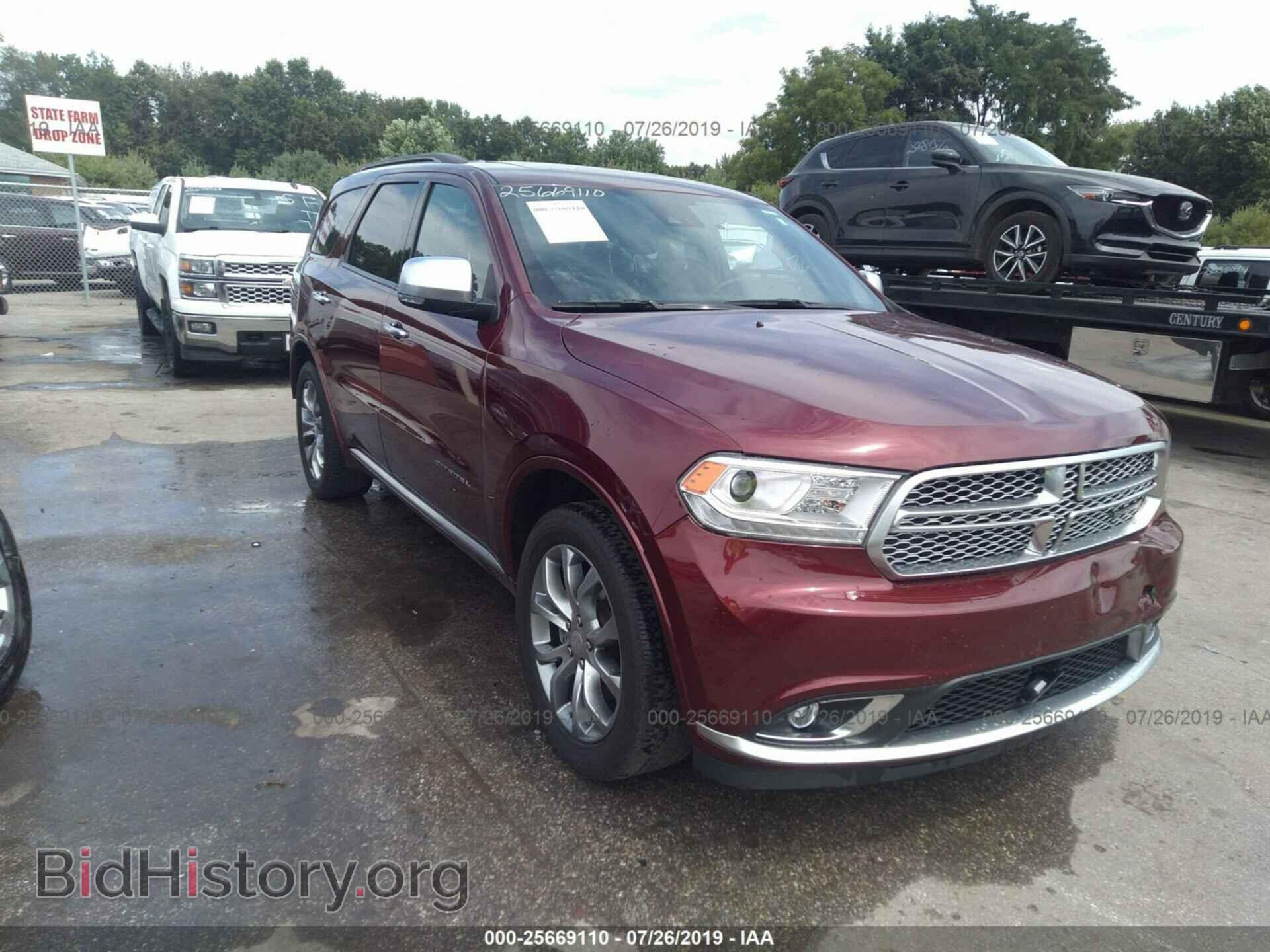 Photo 1C4RDJEG7HC923996 - DODGE DURANGO 2017
