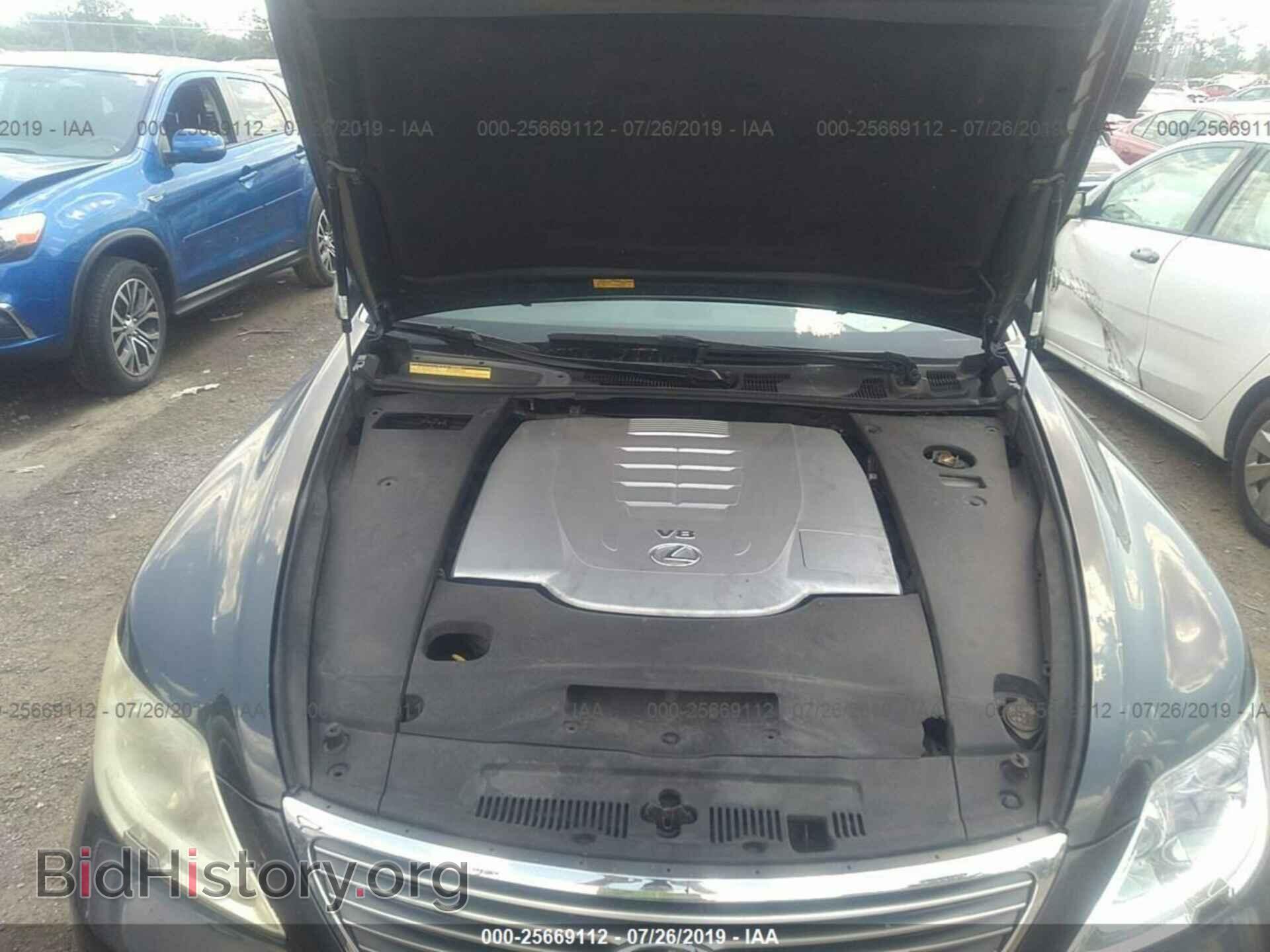 2007 LEXUS LS - VIN: JTHGL46F375013345 - Фото 10