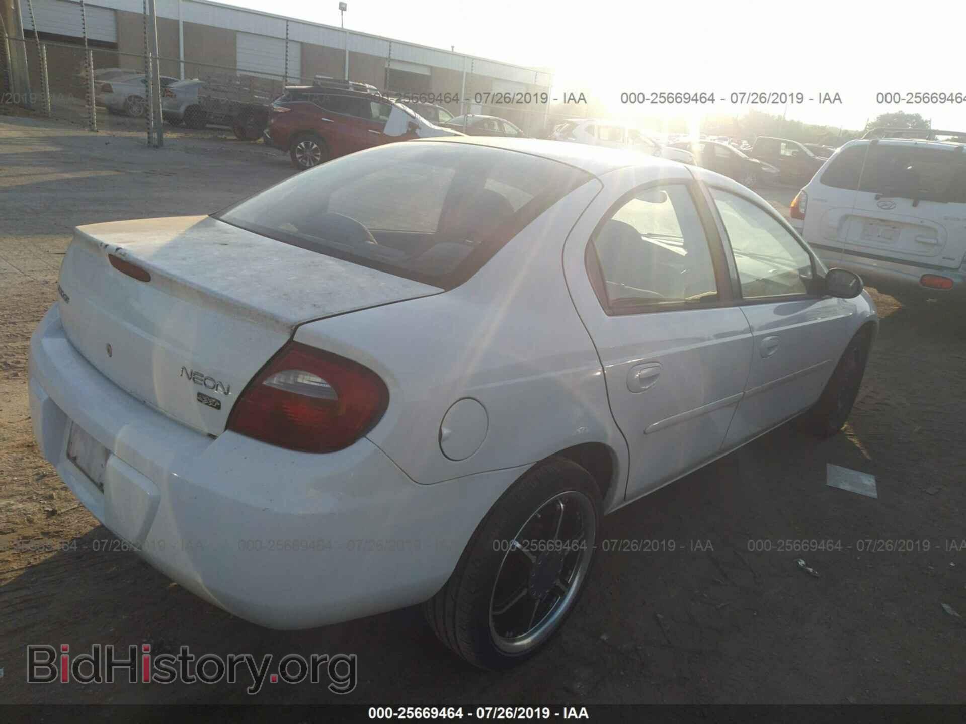 2005 DODGE NEON - VIN: 1B3ES56C05D122468 - Фото 4